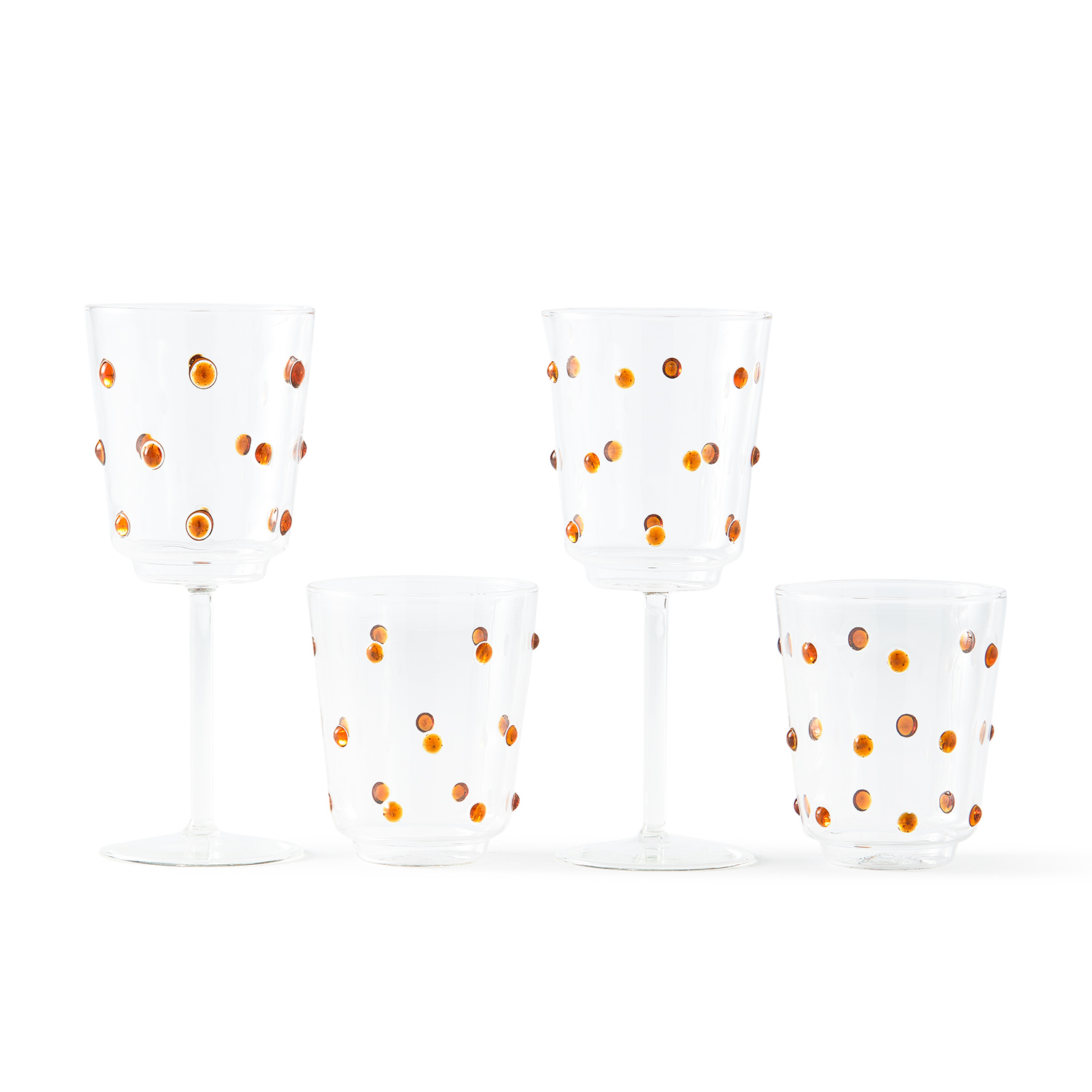 pols potten nob weinglas gelb glas 99089