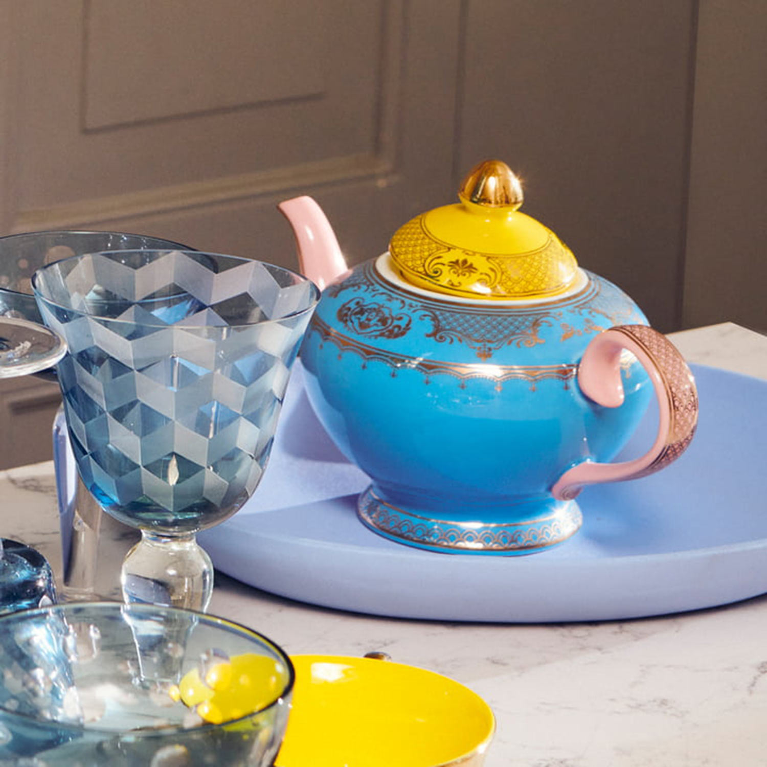 pols potten grandpa teekanne glas 95885