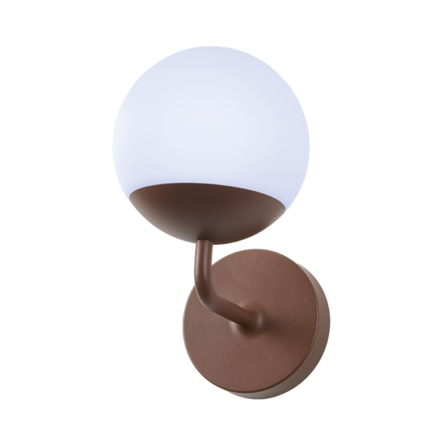 fermob mooon wandleuchte ockerrot 79926