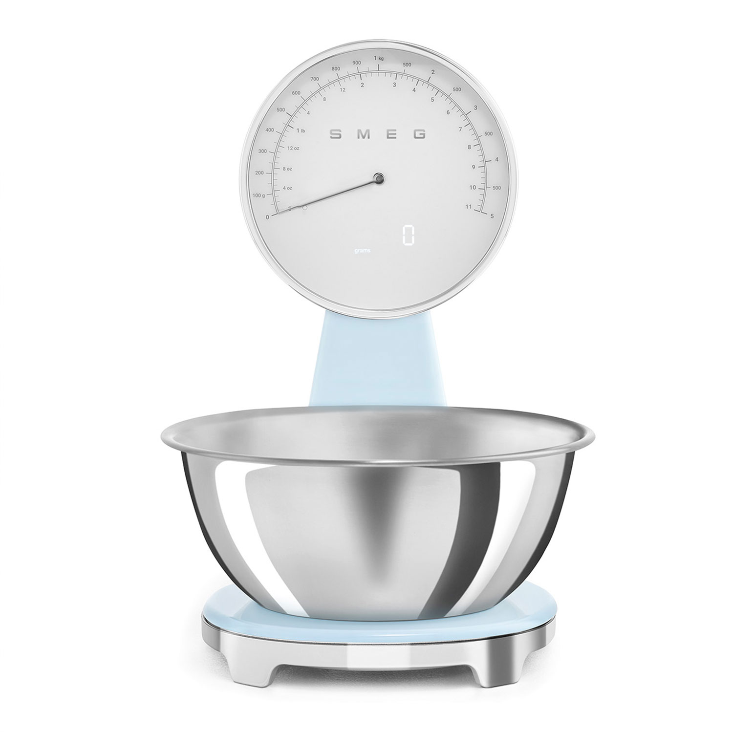 KSF01 SMEG Kuechenwaage pastelblau KSF01PBWW 102255