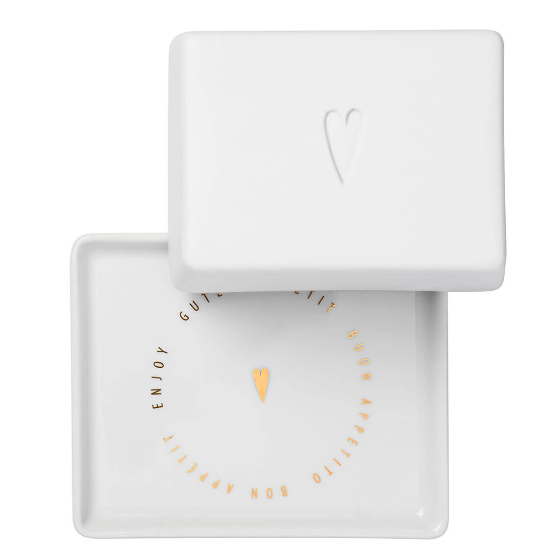 raeder design butterdose herz klein
