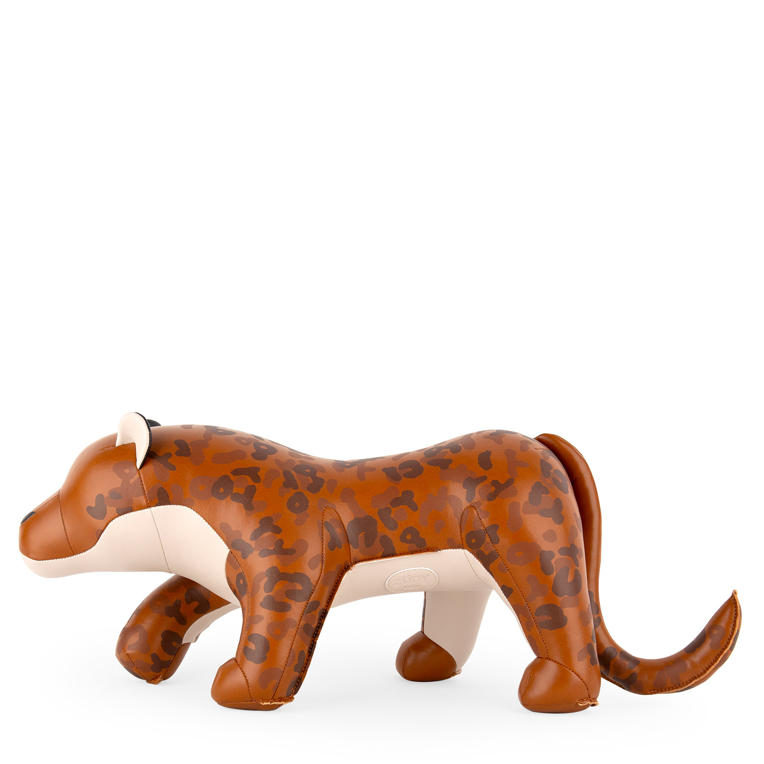 Züny - Buchstütze Leopard Ray tan with print-wheat