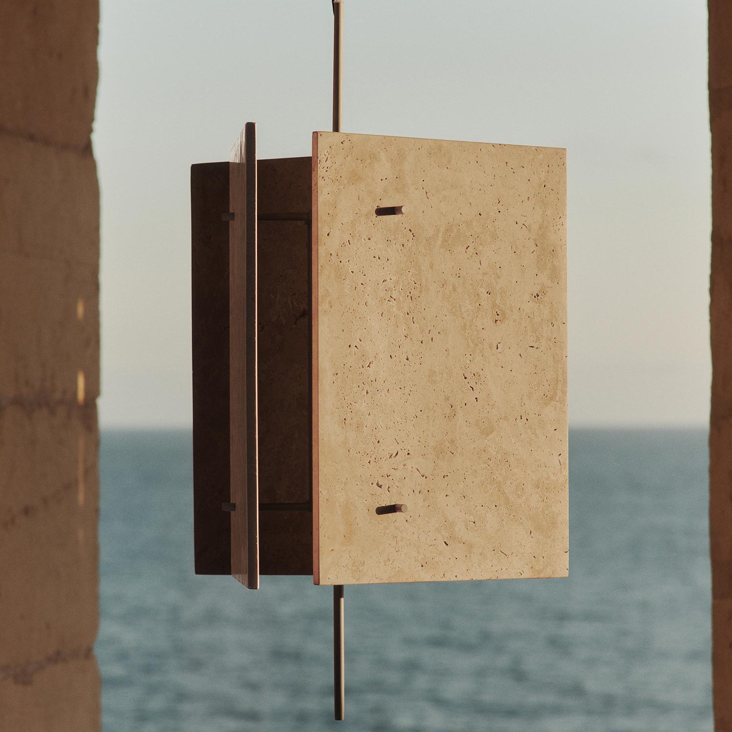 Ferm Living - Oeste Pendelleuchte sand