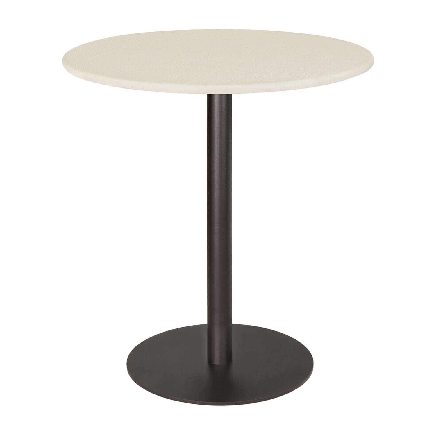 Ethnicraft - Blend Tisch Dark Bronze/Microcement off-white