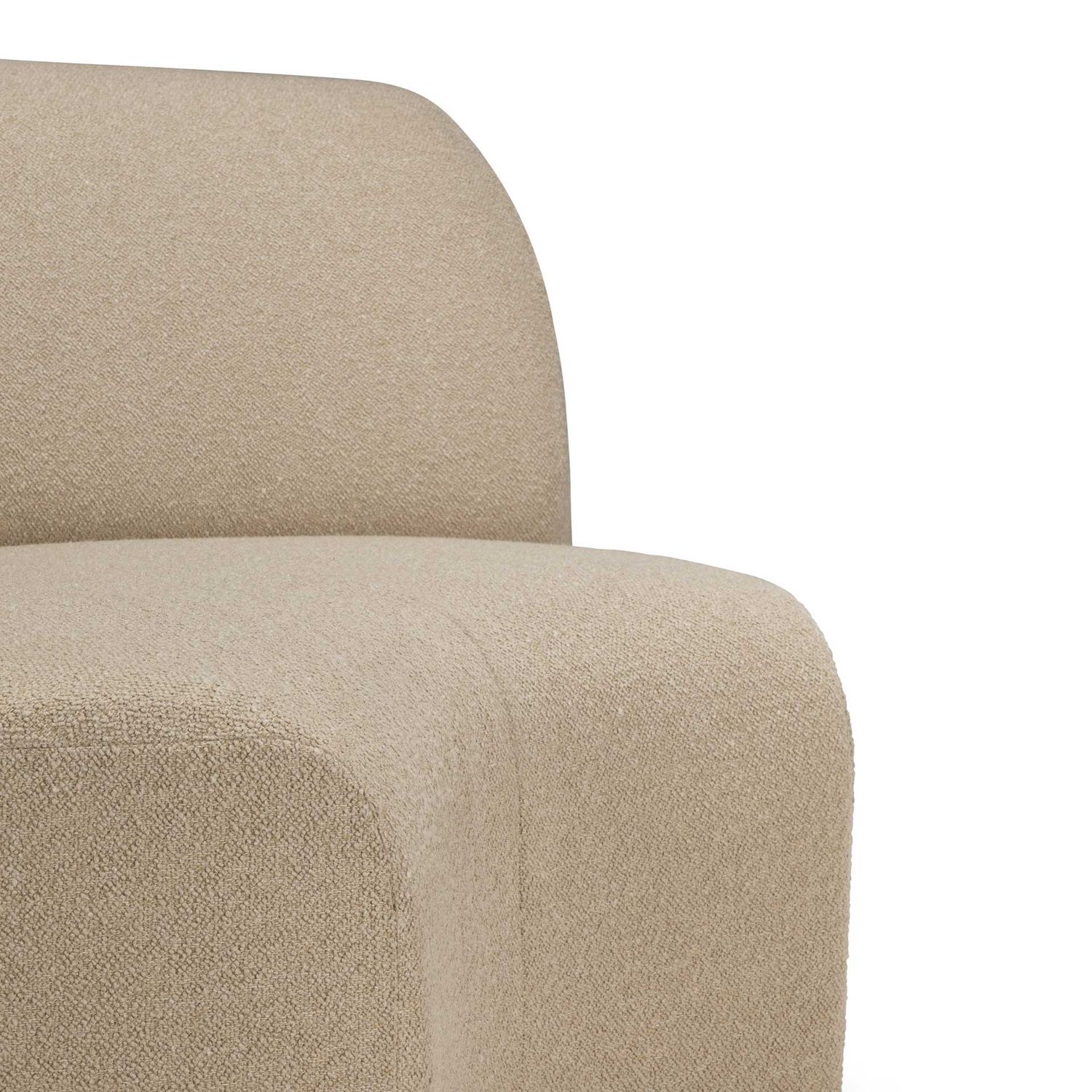 Ethnicraft - Bulky 90-Grad runde Ecke Almond