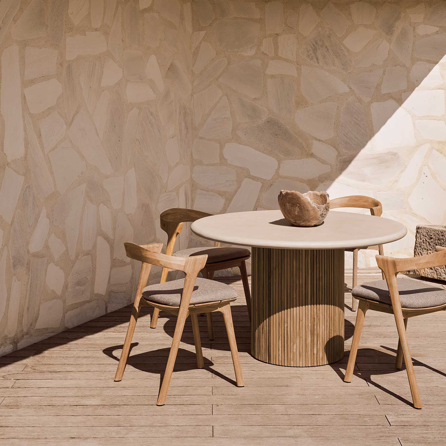 Ethnicraft - Roller Max Outdoor Tisch