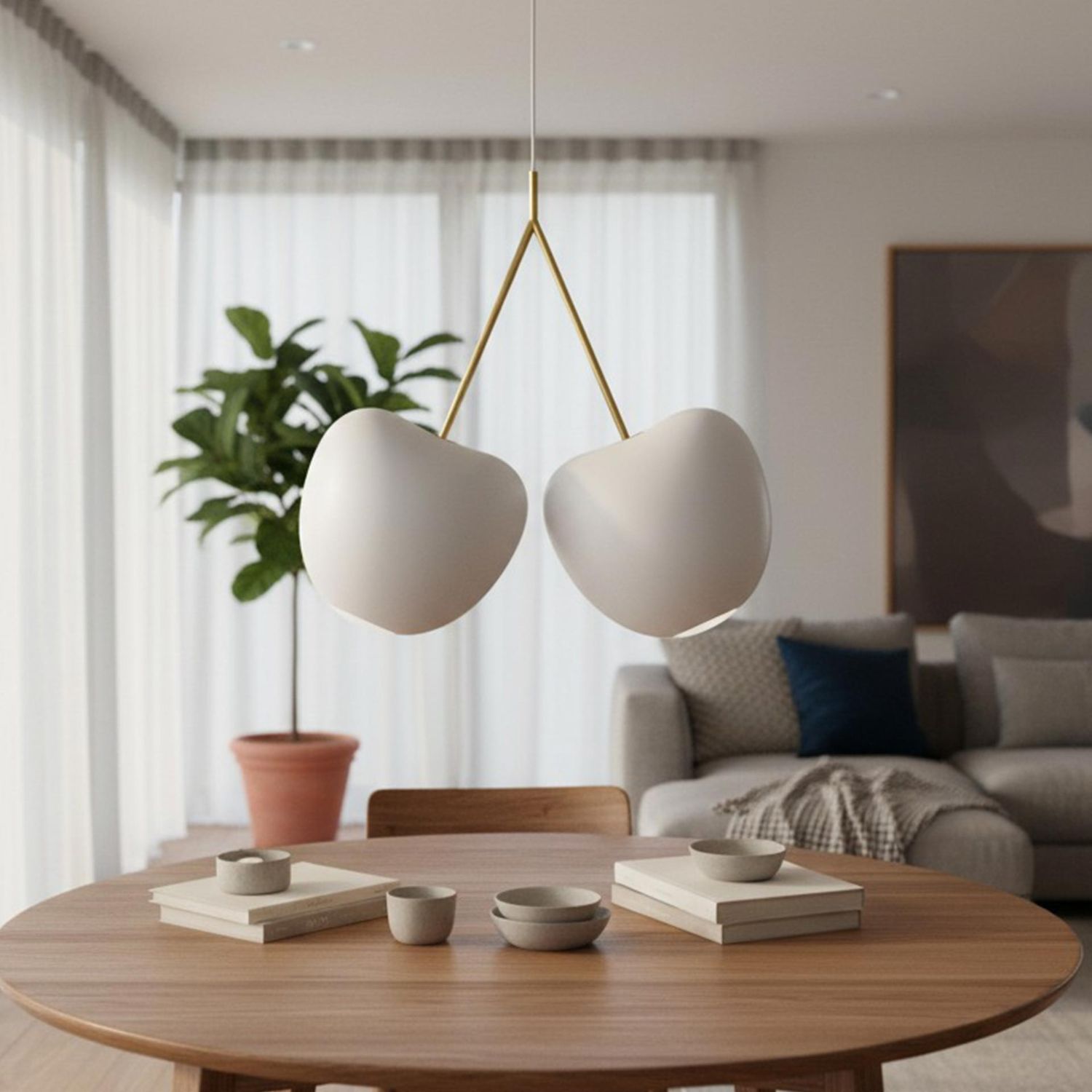 Qeeboo - Cherry Leuchte ivory