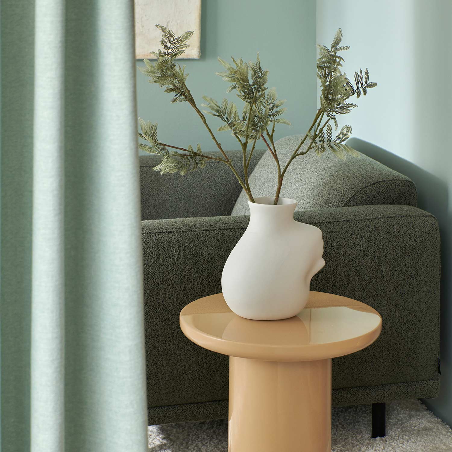 pols potten upside down head vase wohnzimmer 97720