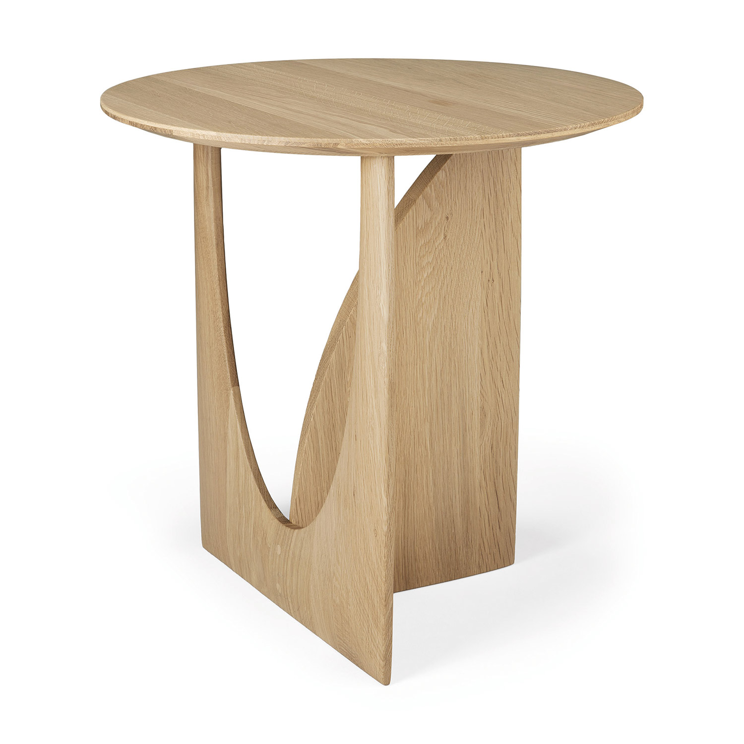 ethnicraft geometric beistelltisch eiche gedreht 83865
