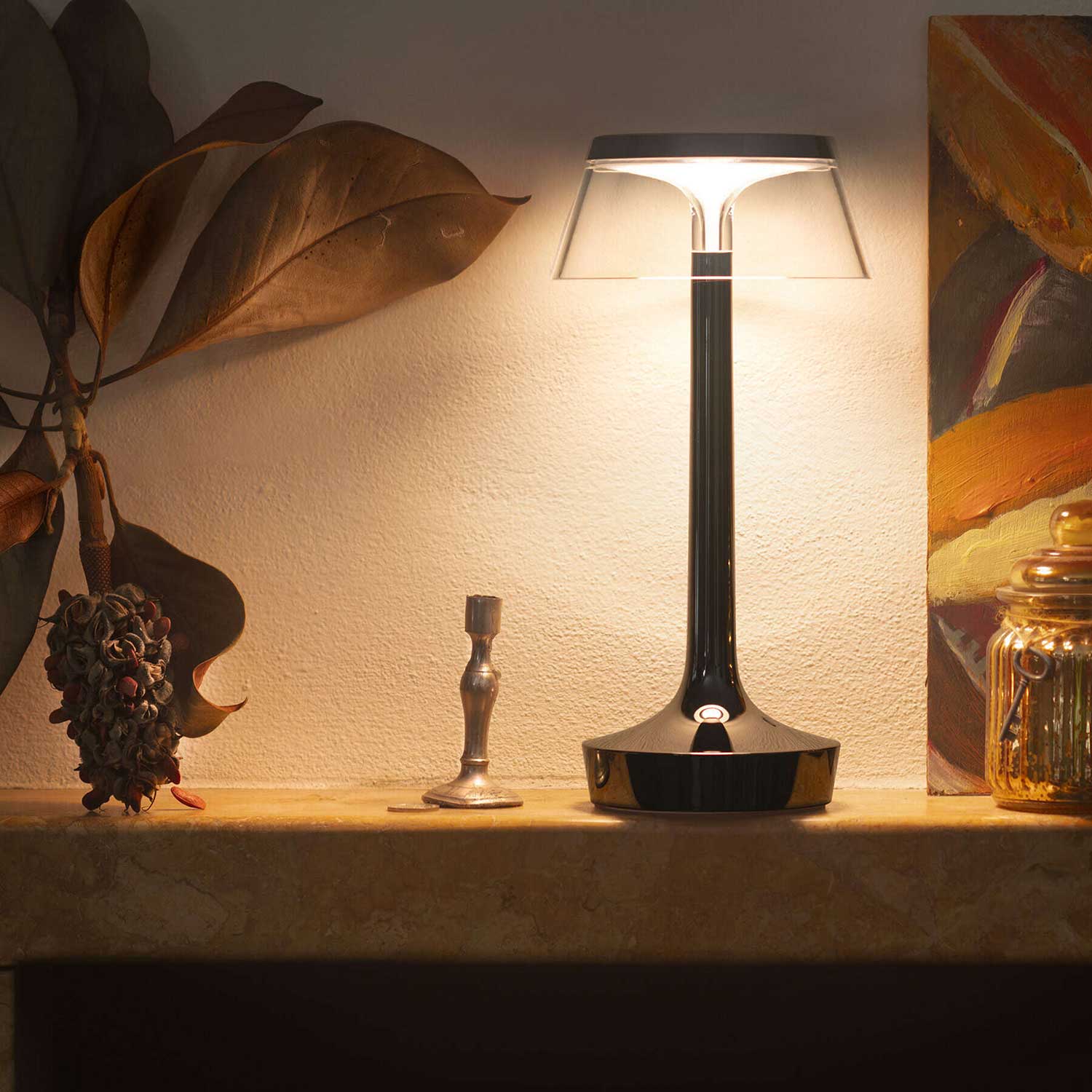 Flos - Bon Jour Unplugged chrome