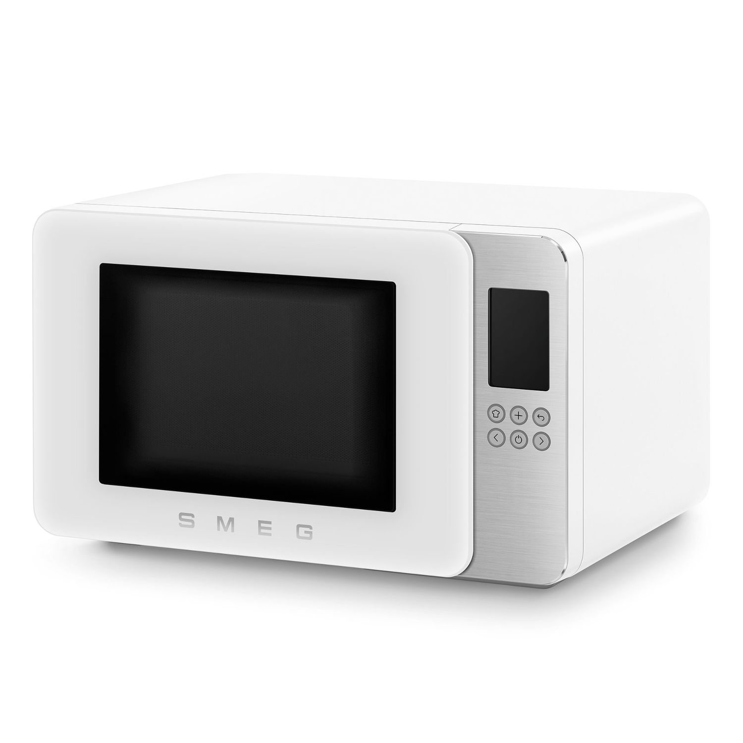 SMEG - Mikrowelle mit Grillfunktion MOC01 weiß