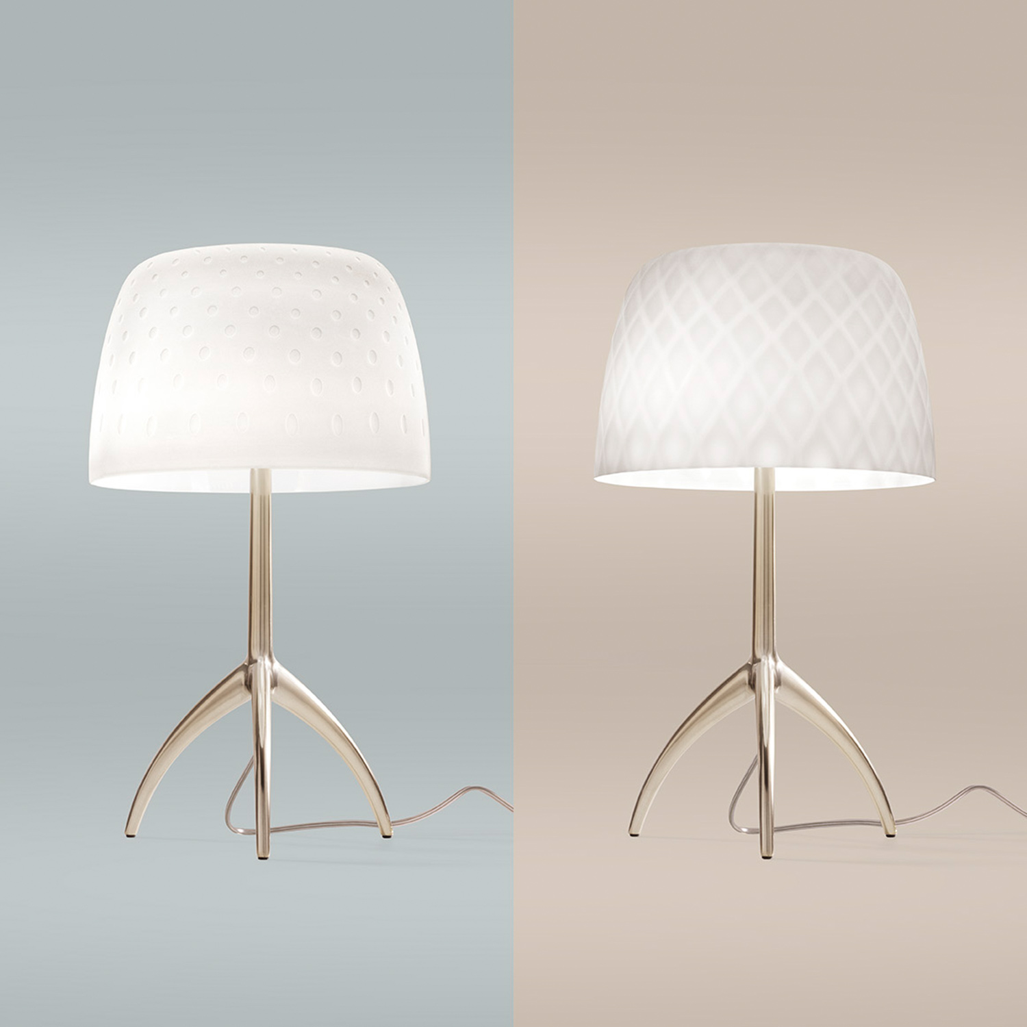 foscarini lumiere 30th tischlampe bulles pastilles 63846