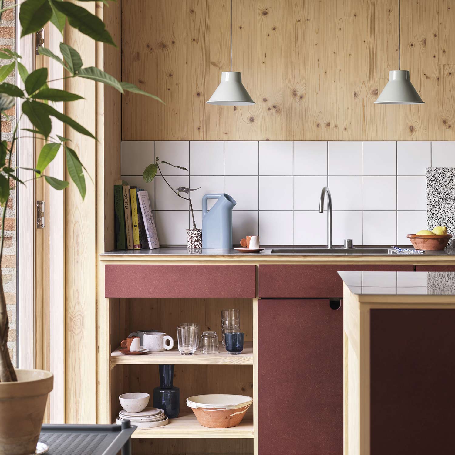 muuto top pendant leuchte ambiente sand einzeln doppelt kueche 84687