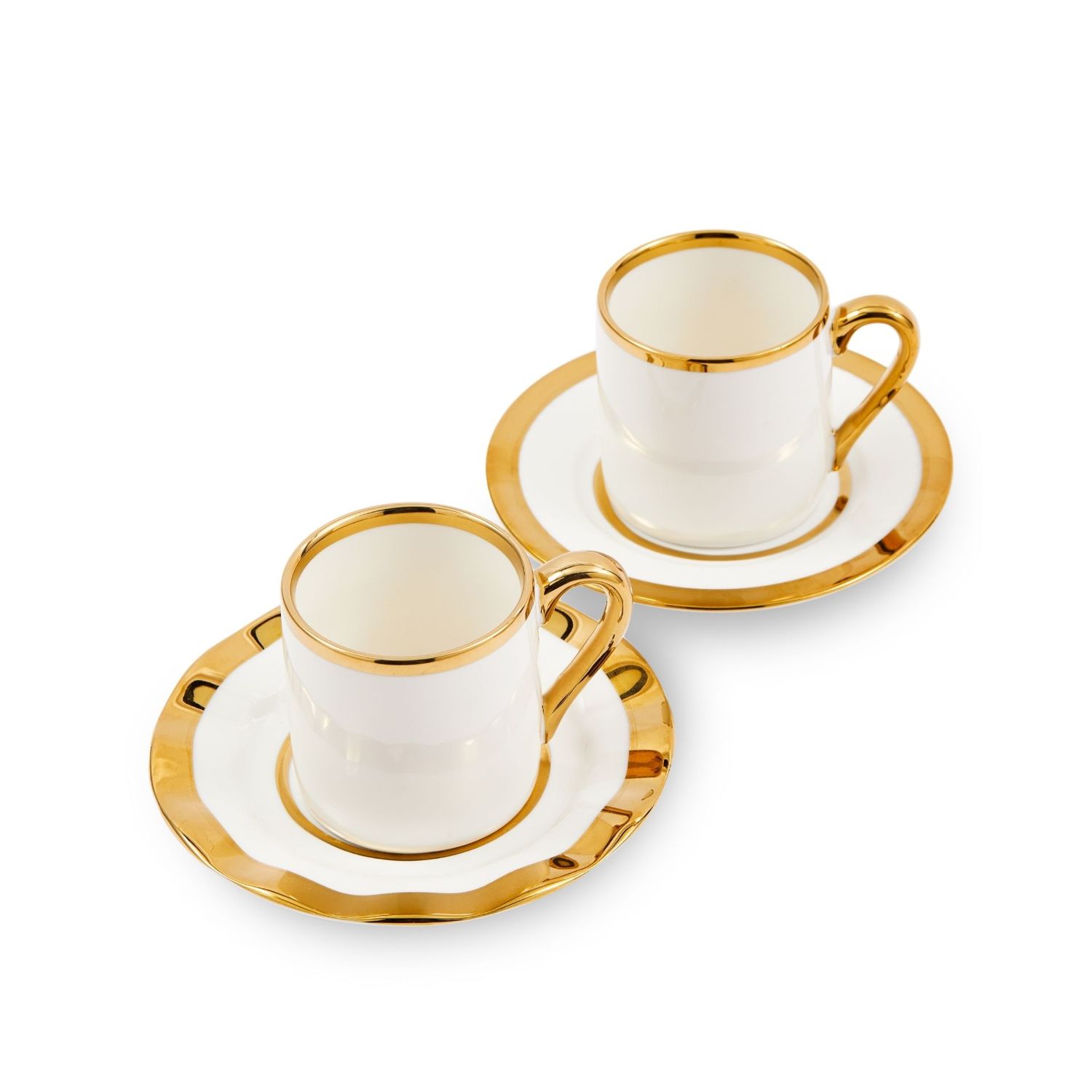 Pols Potten - Golden Finds Espressotassen 4er-Set