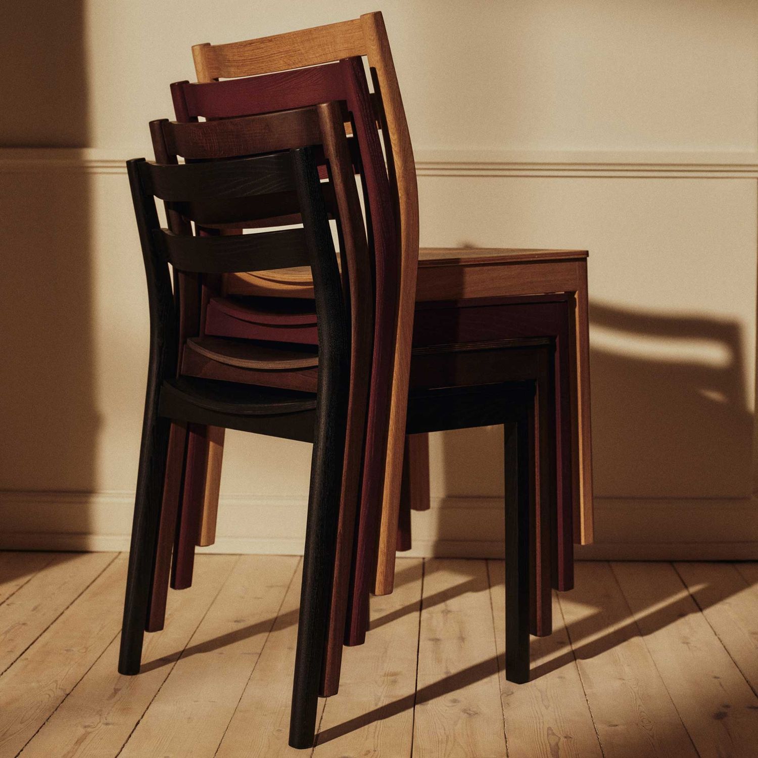 Ferm Living - Boda Stuhl eiche dunkel