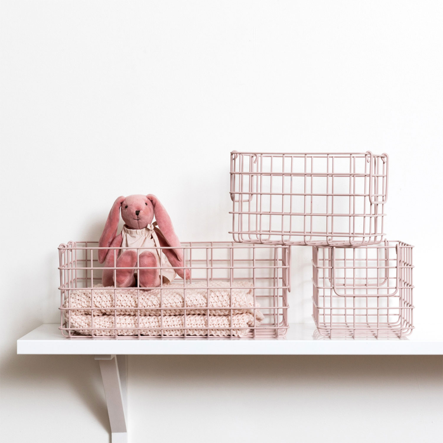 mustard made the baskets aufbewahrungskoerbe blush kind 96443