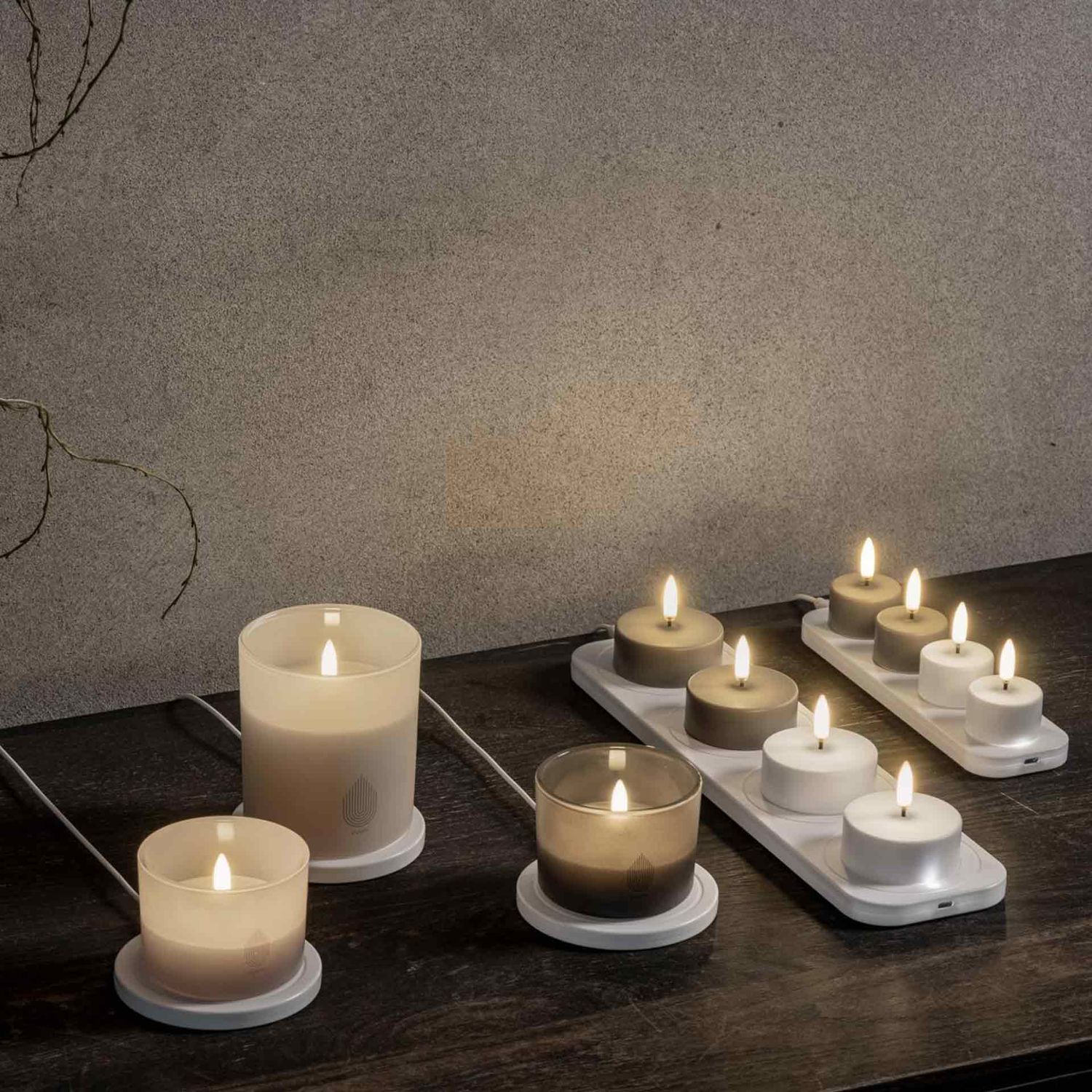 Uyuni Lighting - Ladestation USB-C 34,5 cm weiß