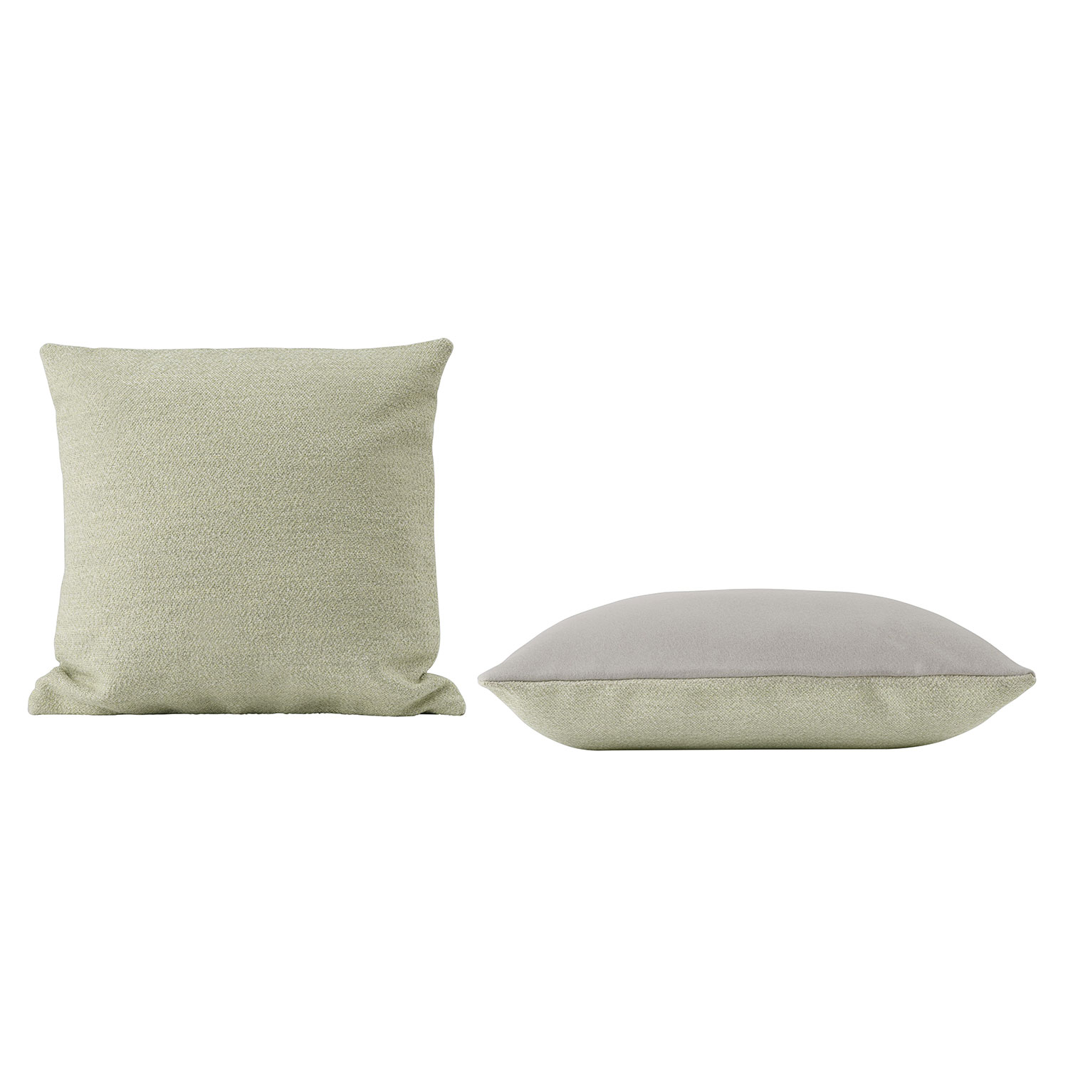 muuto mingle cushion 45x45 light green 93752