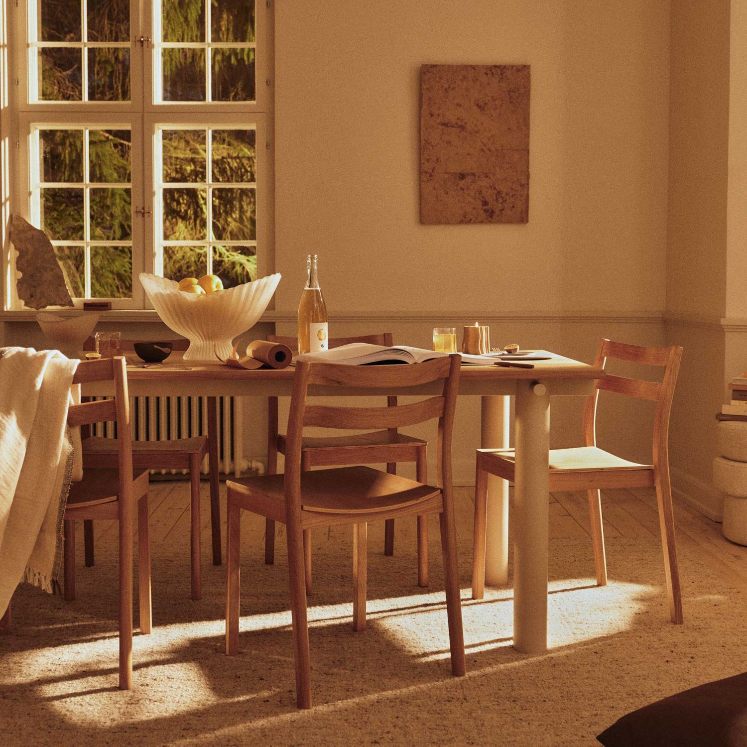 Ferm Living - Boda Stuhl eiche dunkel