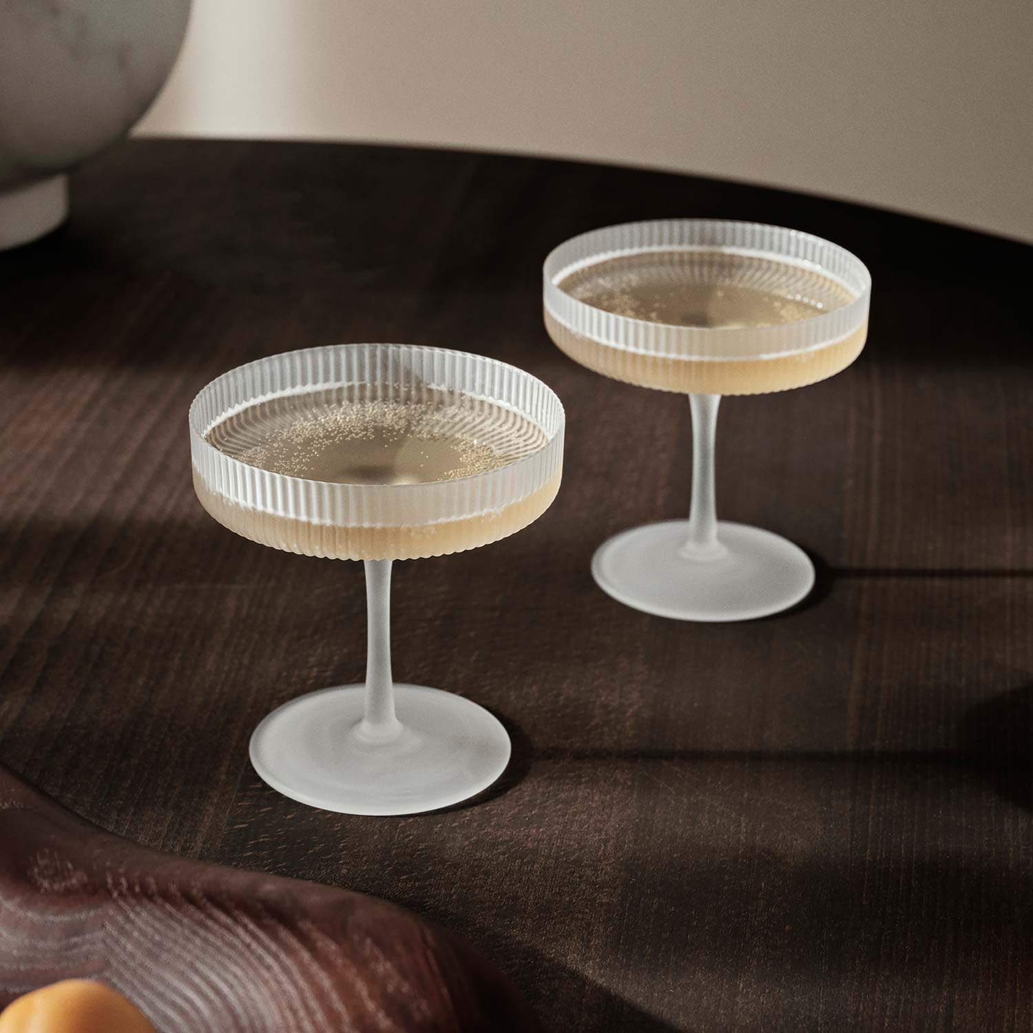 fermLIVING RippleChampagneSaucers 104269321 101504