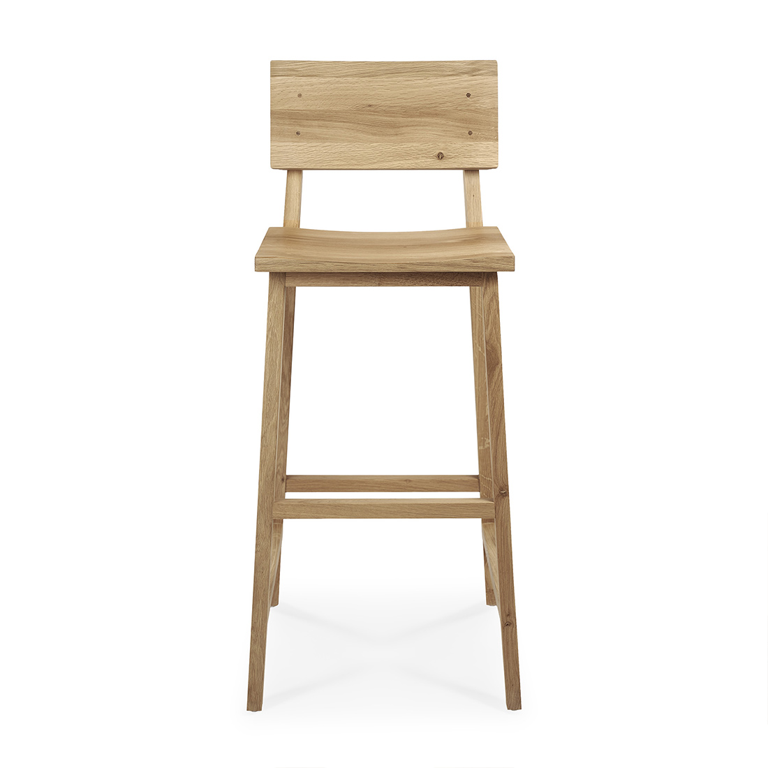 ethnicraft n4 50077 bar hocker freisteller vorne 89244