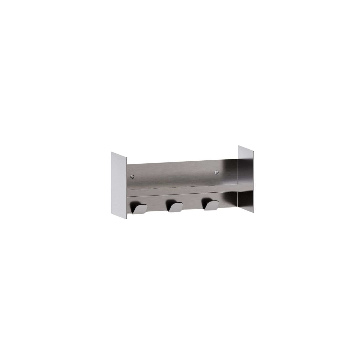 Tiptoe - PLI Slim CORE Wandgarderobenregal 30x10cm edelstahl