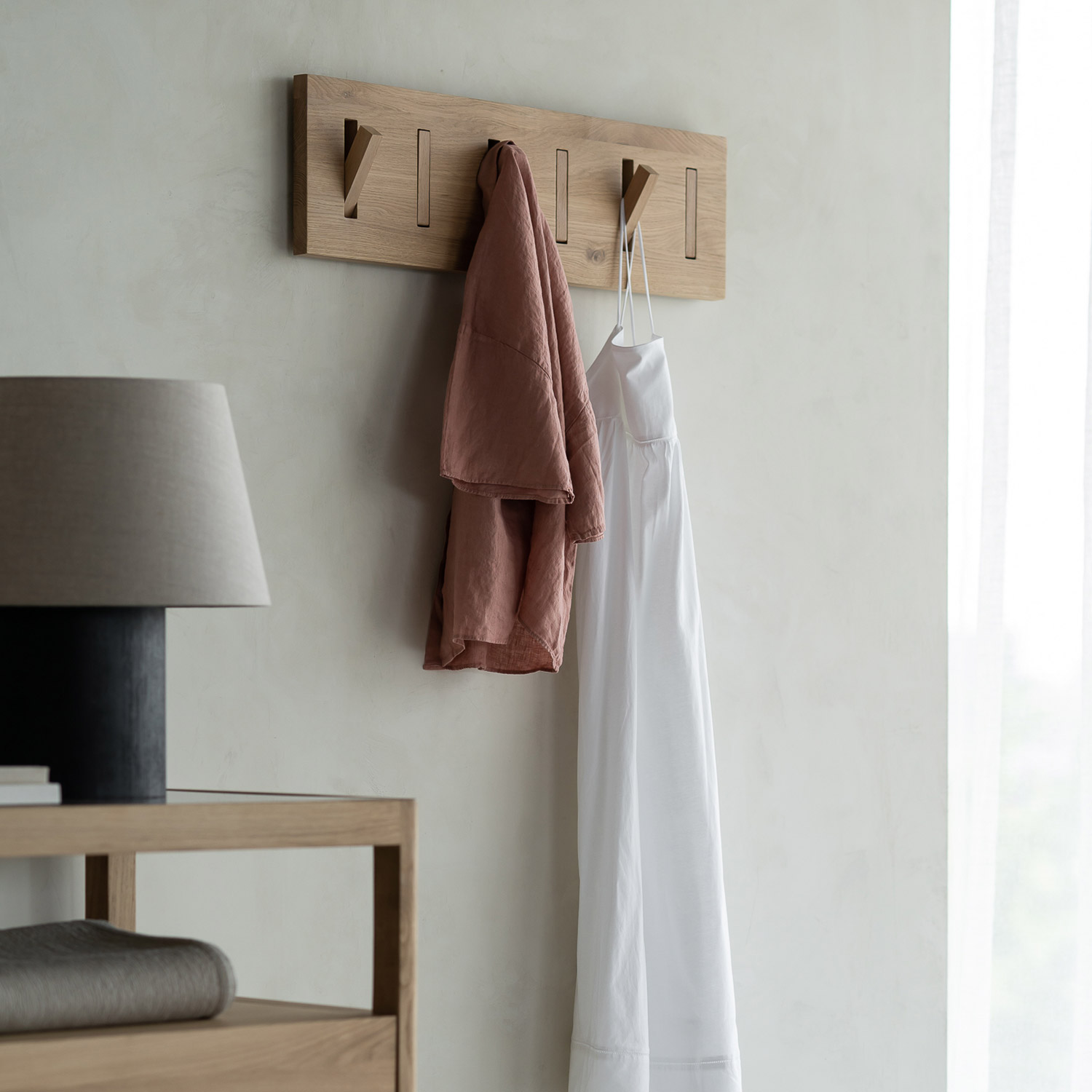 ethnicraft notre monde haken holz gross garderobe 97406