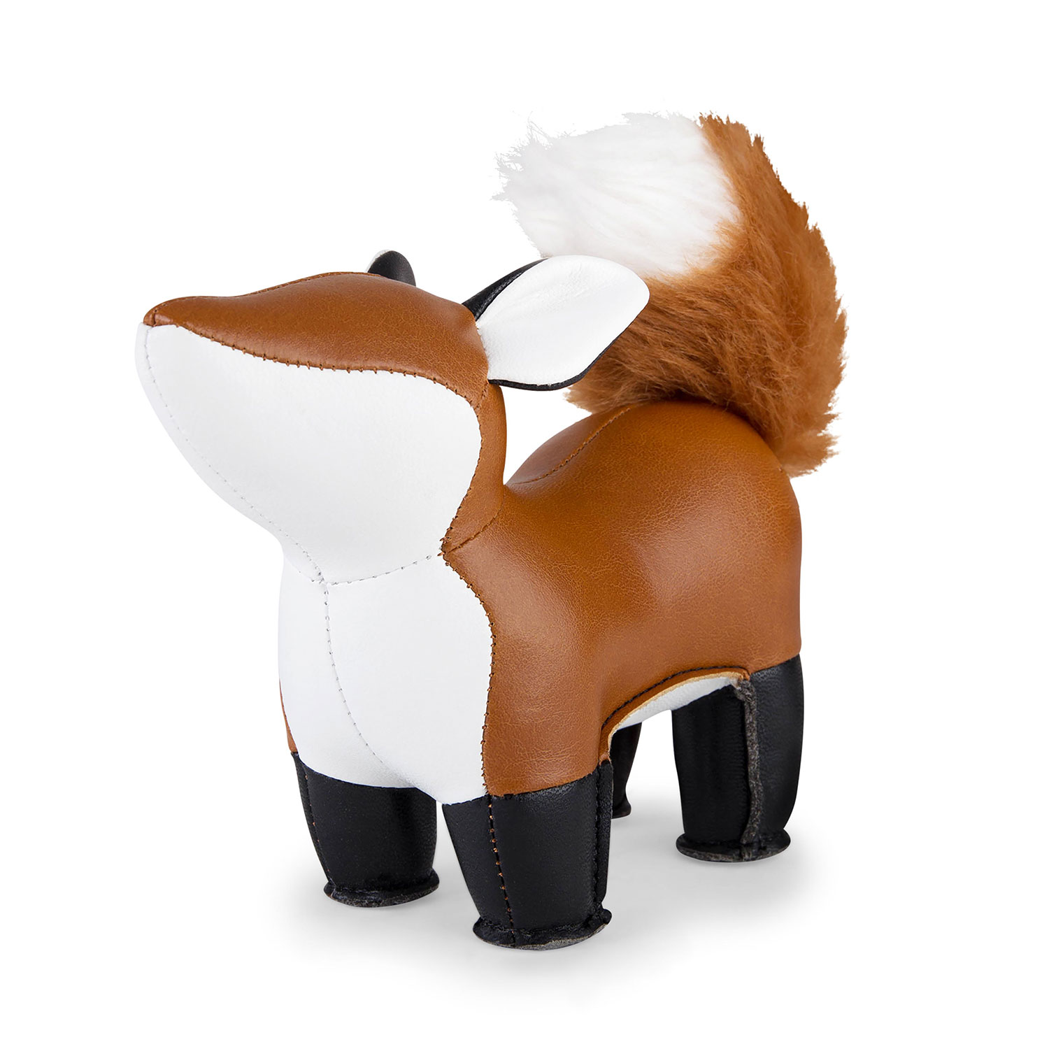 zueny leder briefbeschwerer fuchs furi 82808