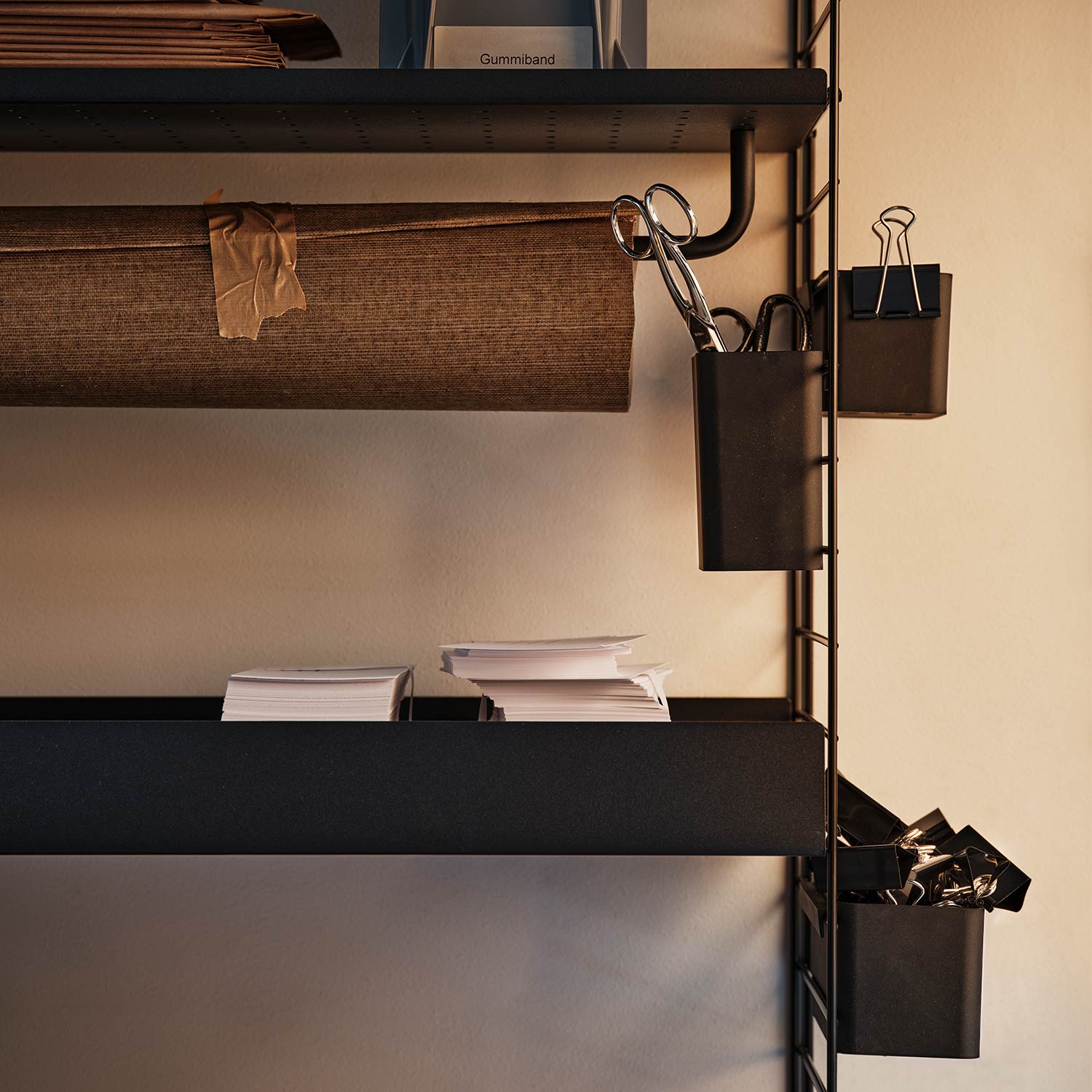 string organizer boxen schwarz 74822