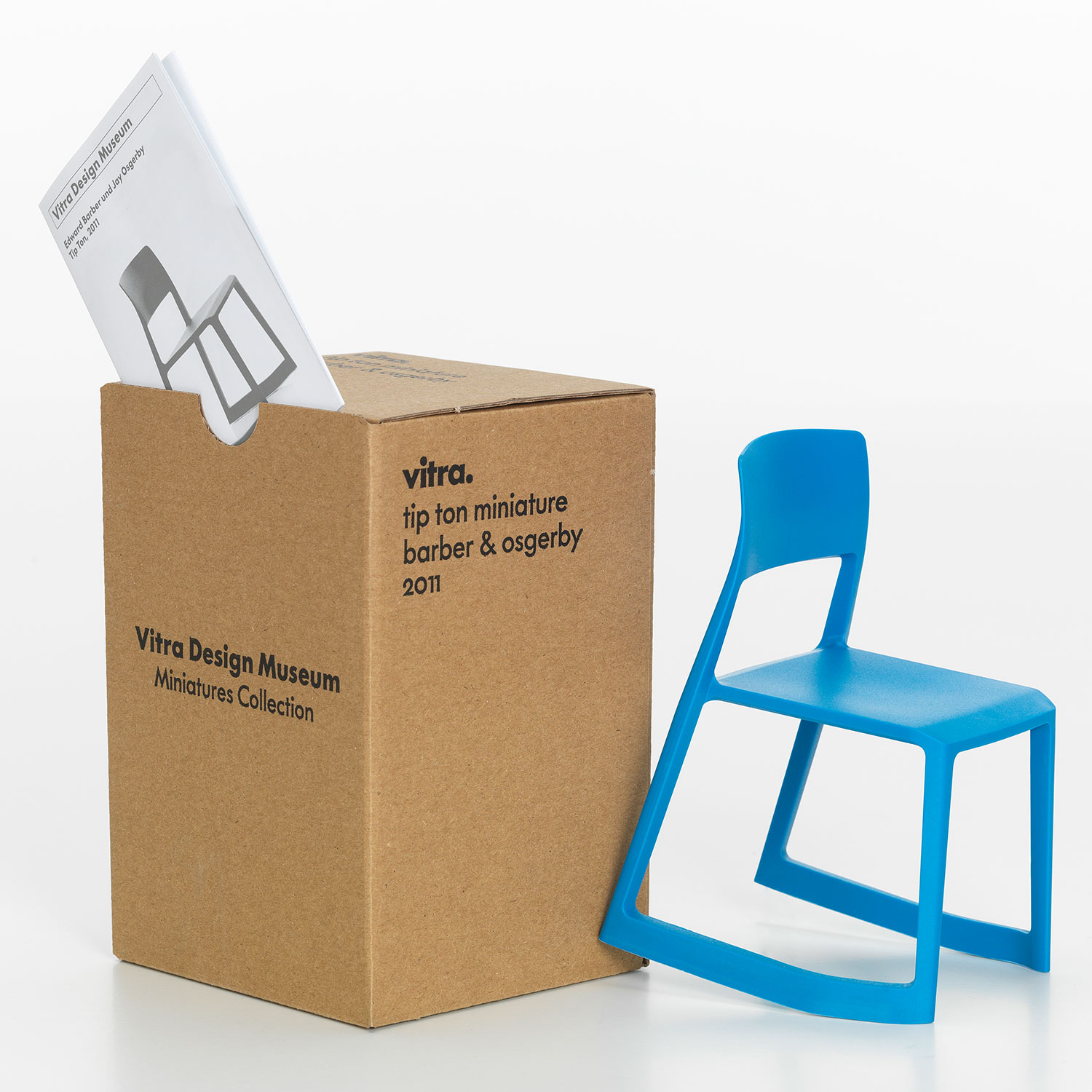 Vitra - Miniatur Tip Ton gletscherblau Barber & Osgerby