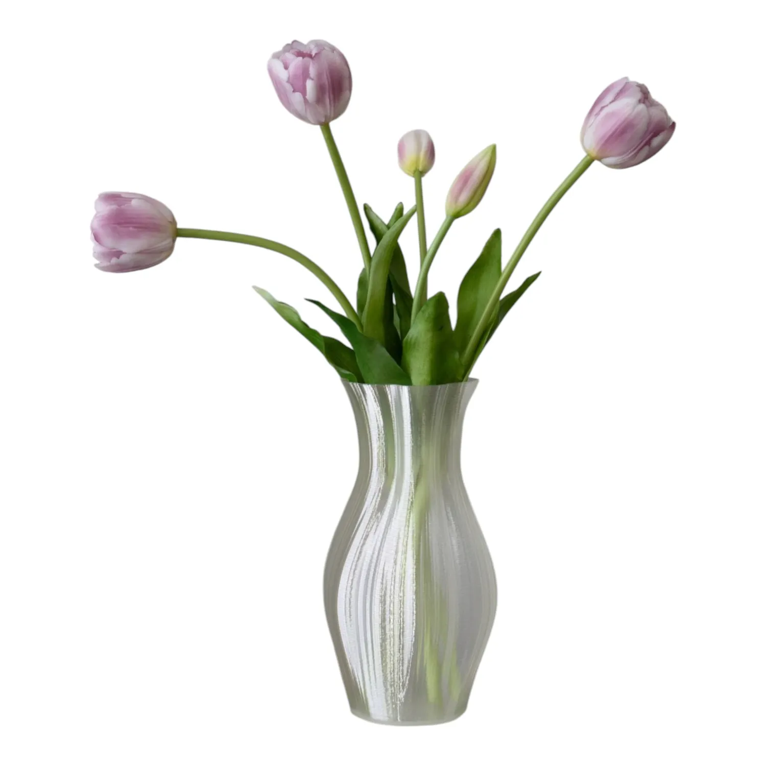 BLOOM OBJECTS - Tulpen mehrlagig Kunstblumen lila