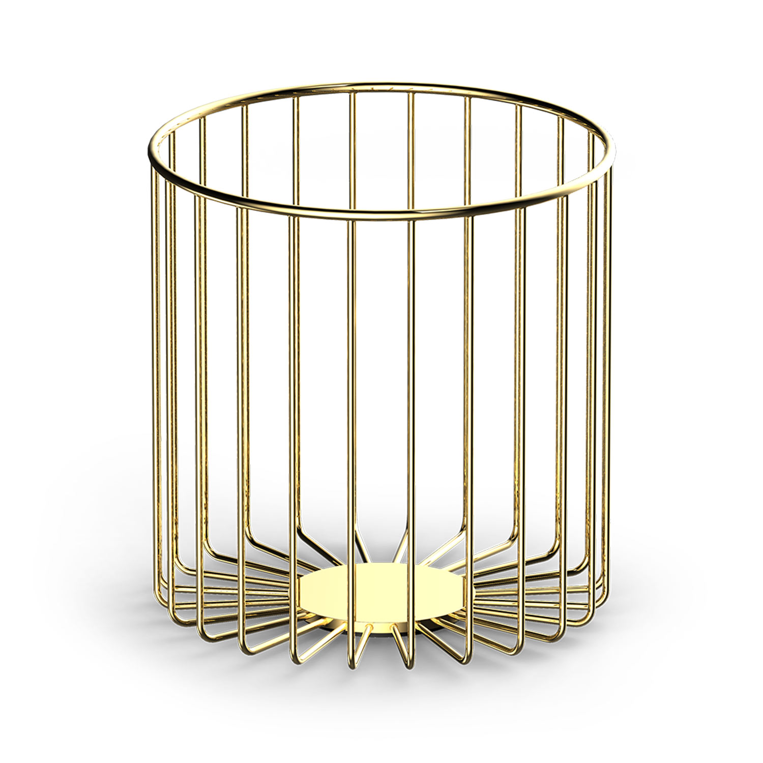 decorwalther dw220 abwurfkorb gold 68802