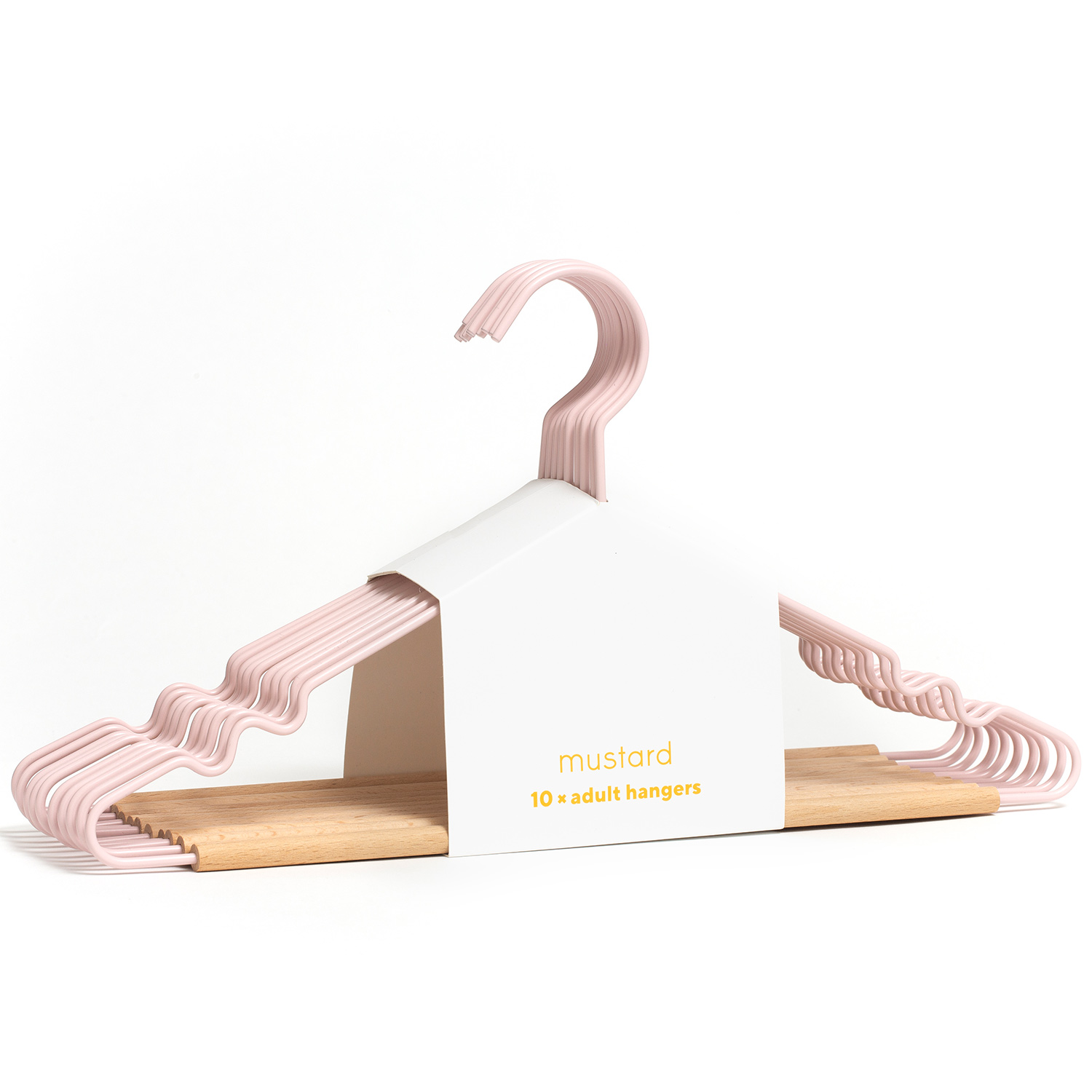 mustard made adult top hangers kleiderbuegel blush 96475