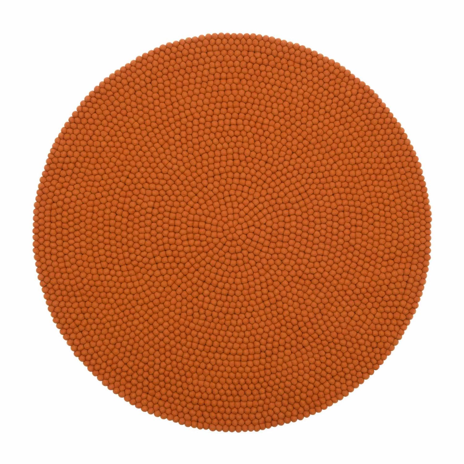 myfelt - Afra Filzkugelteppich rund 70 cm