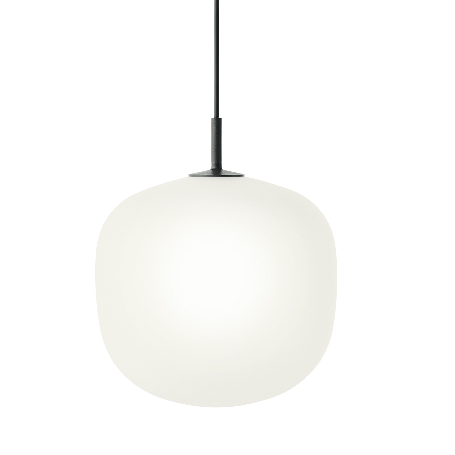 muuto rime leuchte 25cm schwarz 56309