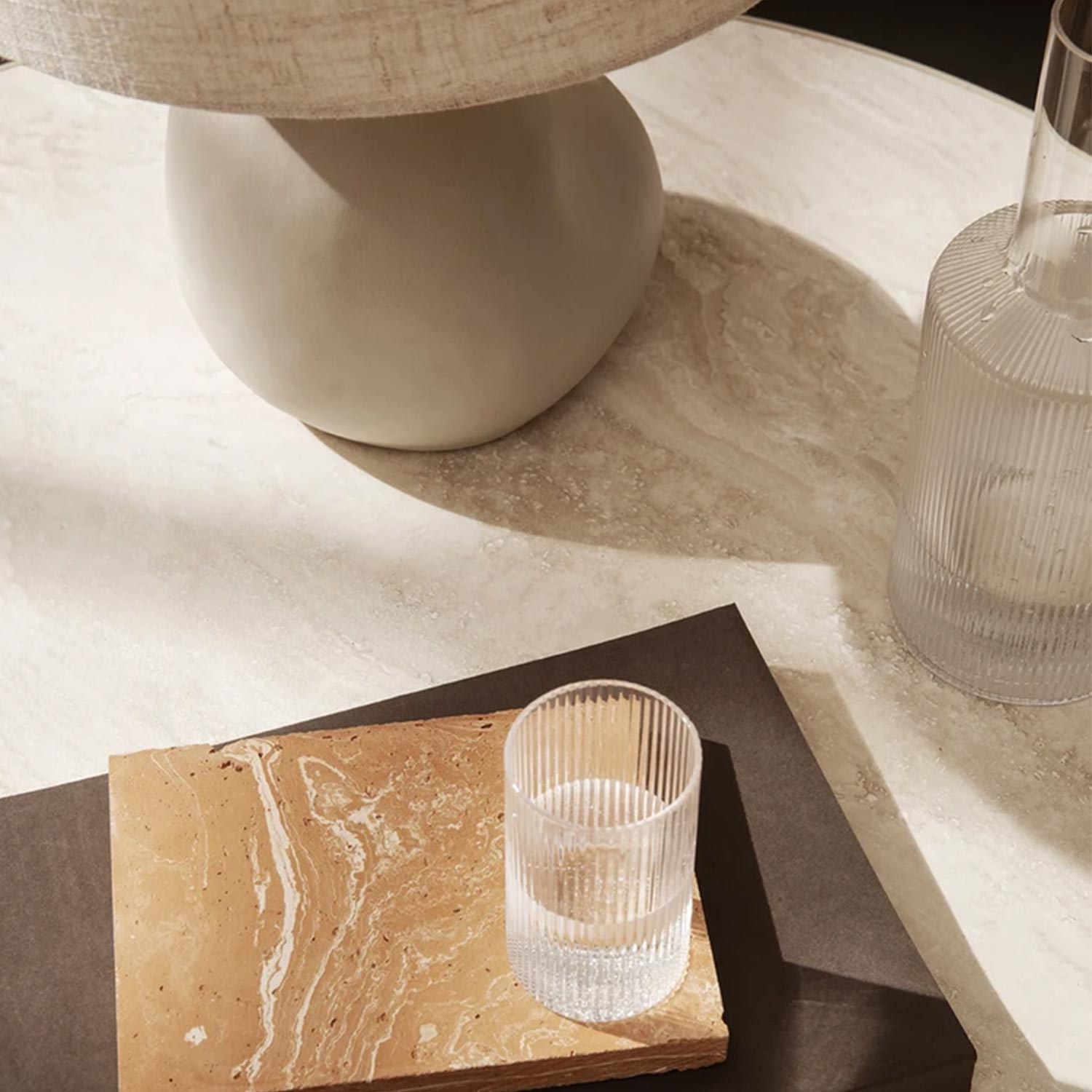 ferm living lid glas karaffe verrines 69779