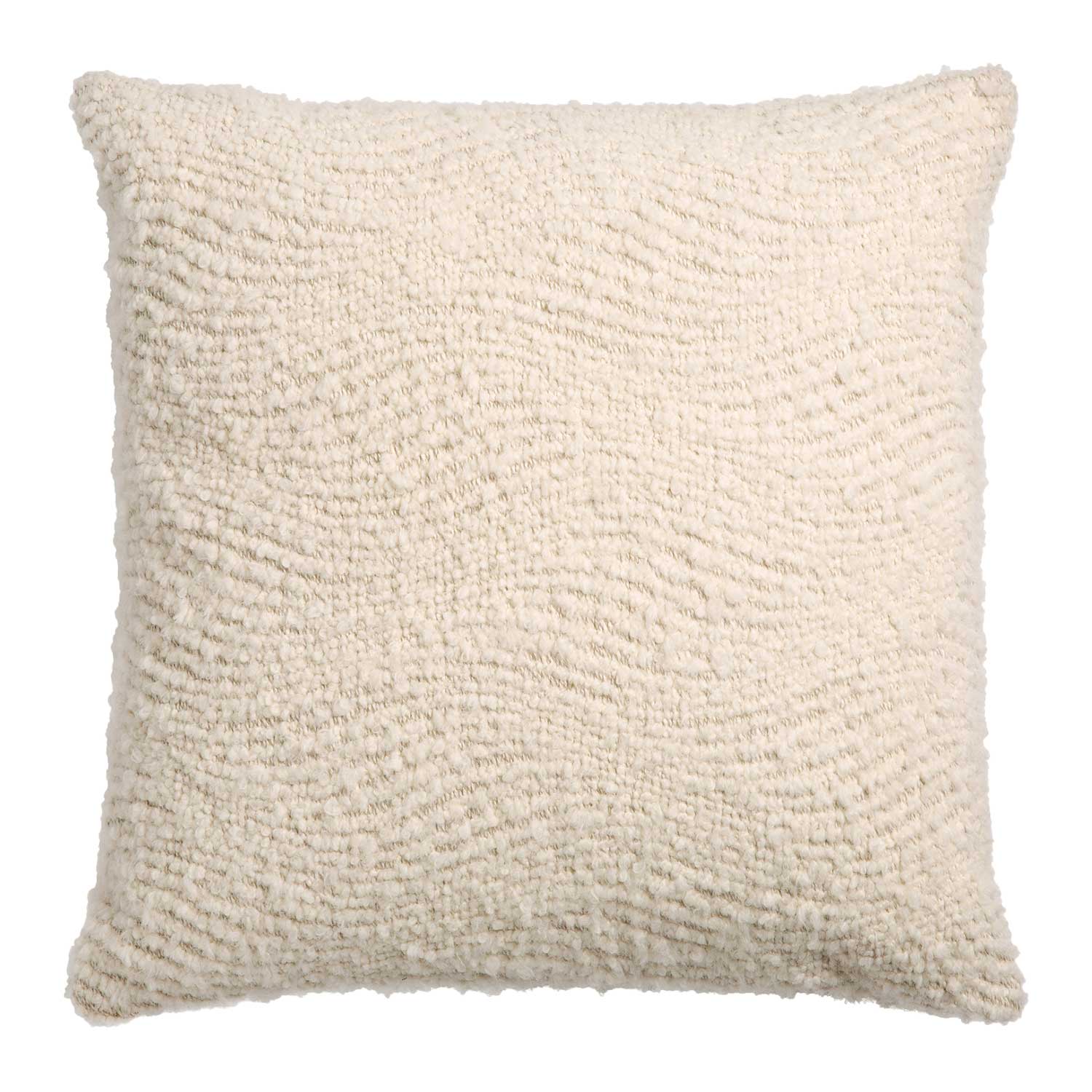 Ethnicraft - Wave Kissen off white quadratisch