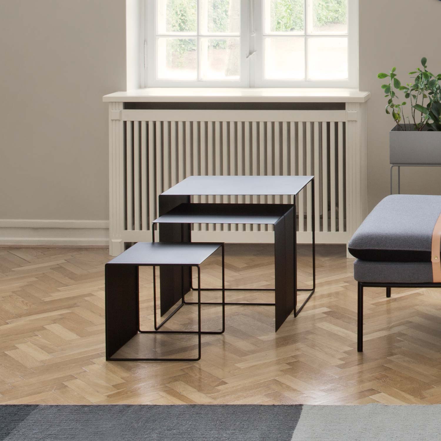 ferm living cluster table schwarz 2 30192