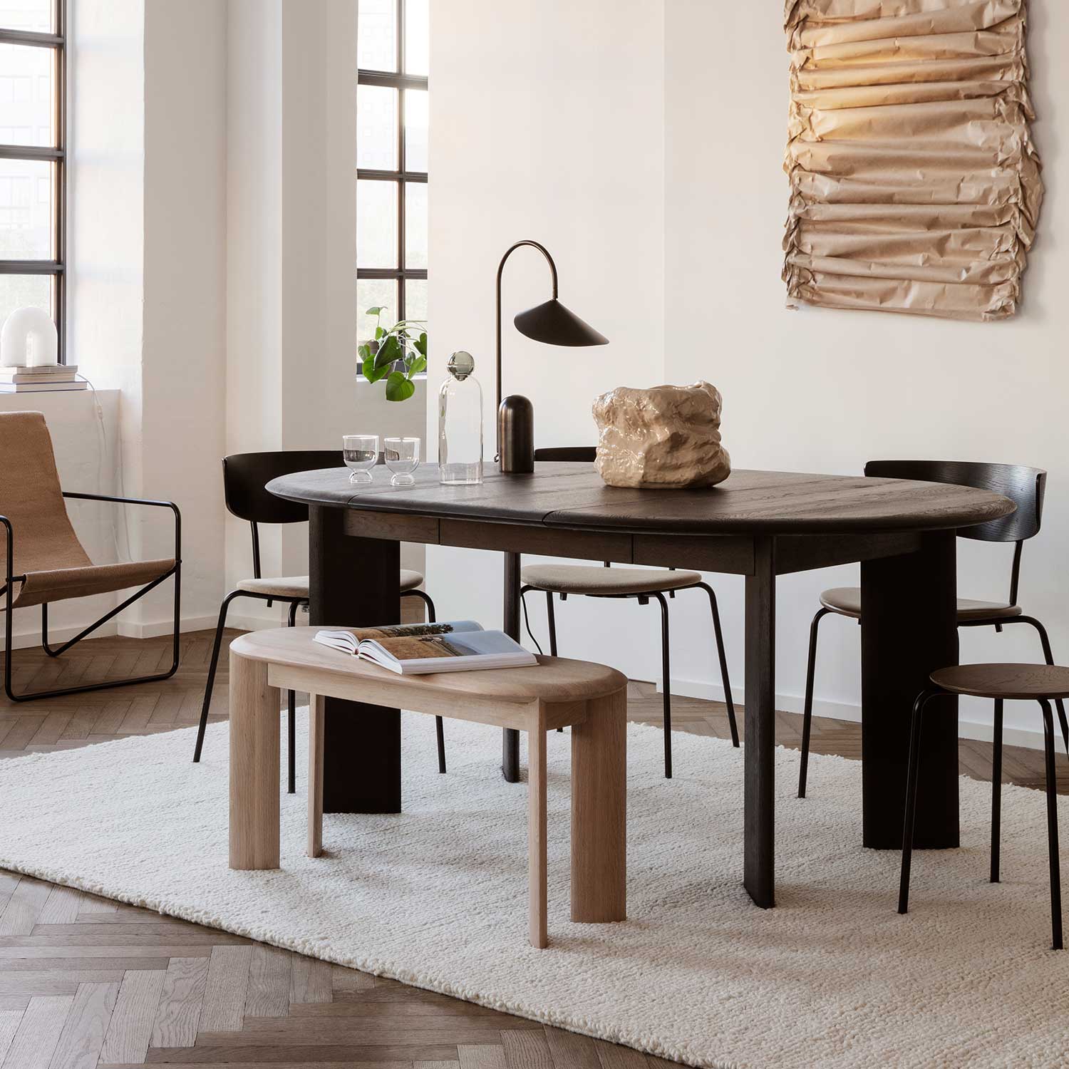 bevel tisch ferm living 83340