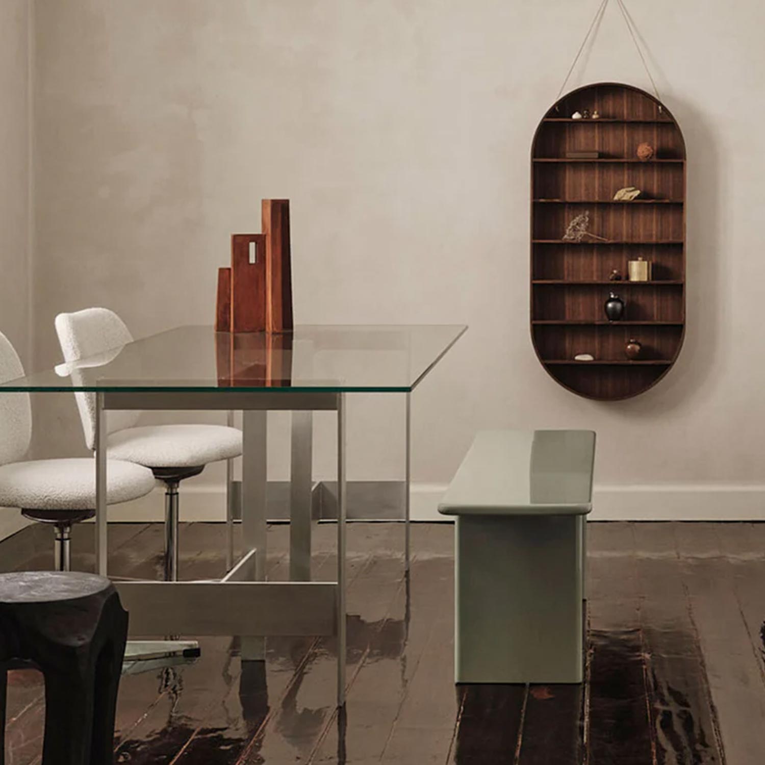 ferm LIVING Lager Esstisch Dining Table 90 200 Ambiente 104519