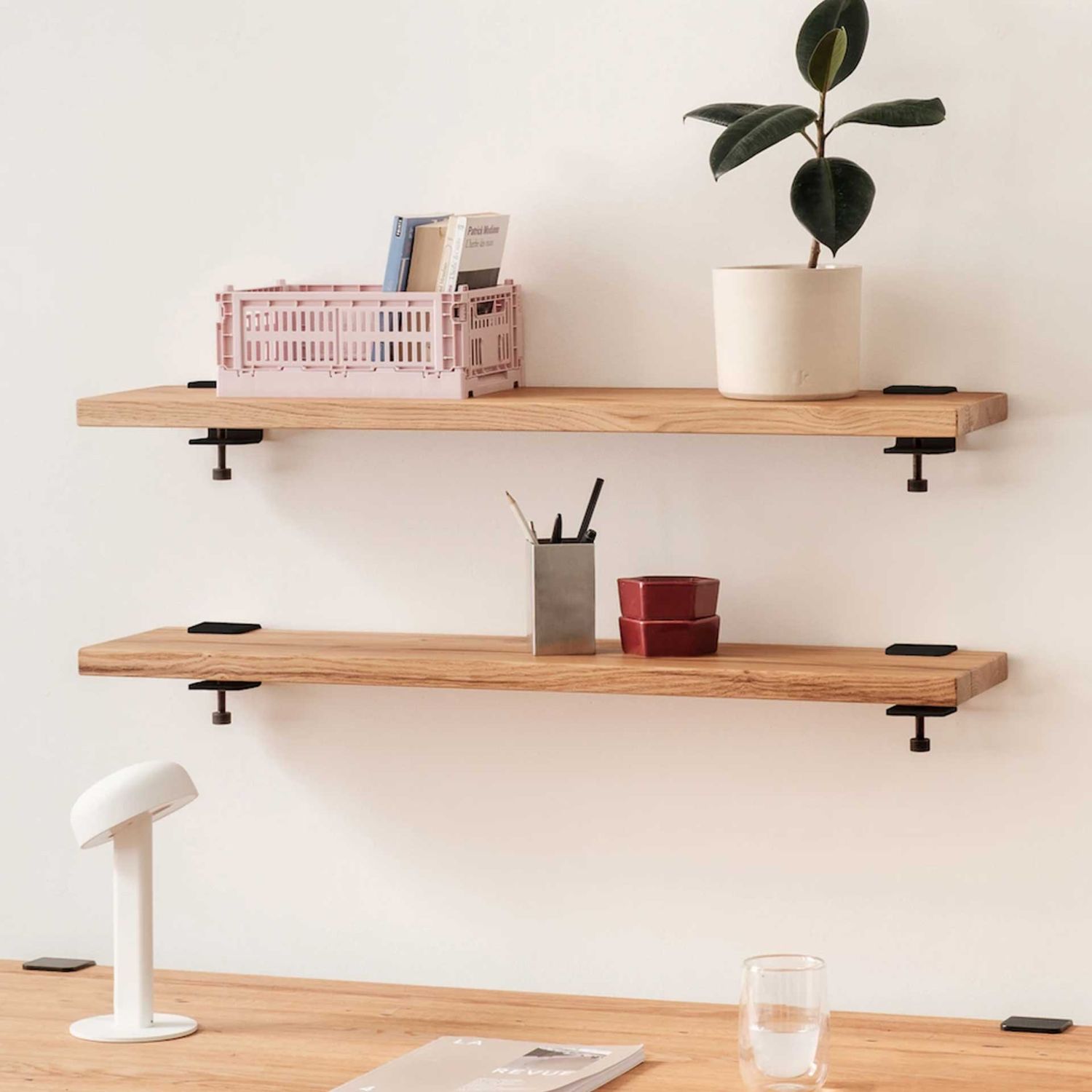 Tiptoe - Bracket Wandhaken schwarz-graphit