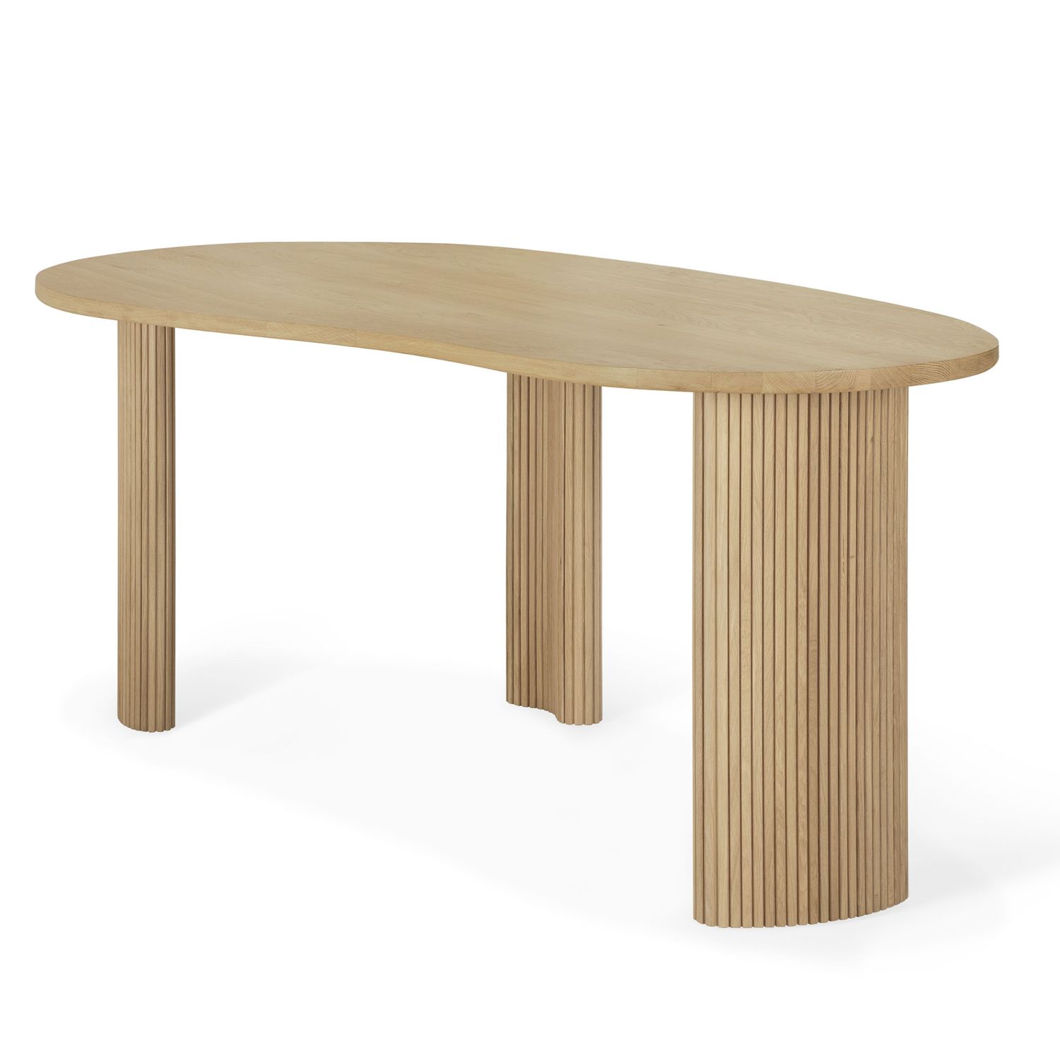 Ethnicraft - Boomerang Schreibtisch 200 cm eiche