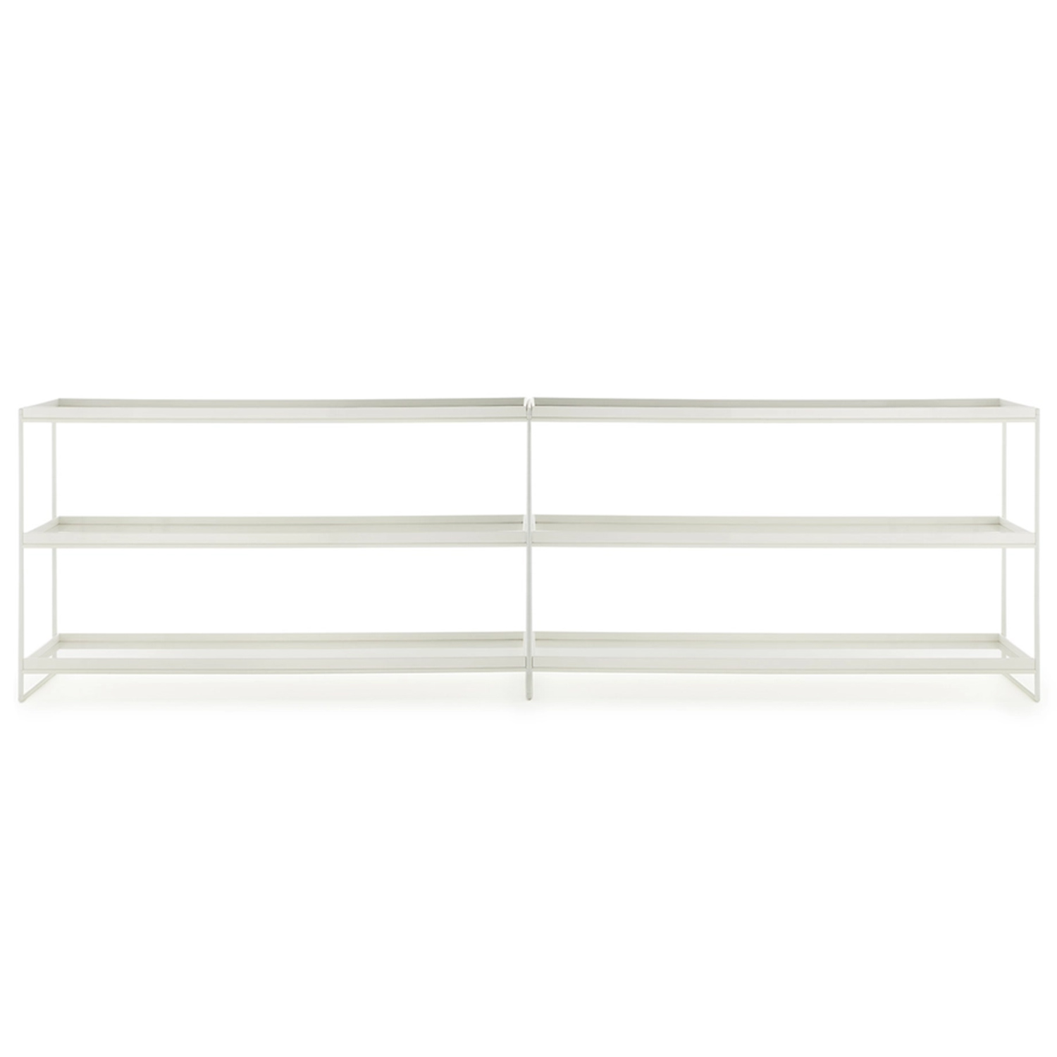 Kartell - Trays Regal doppelt lackiert weiß