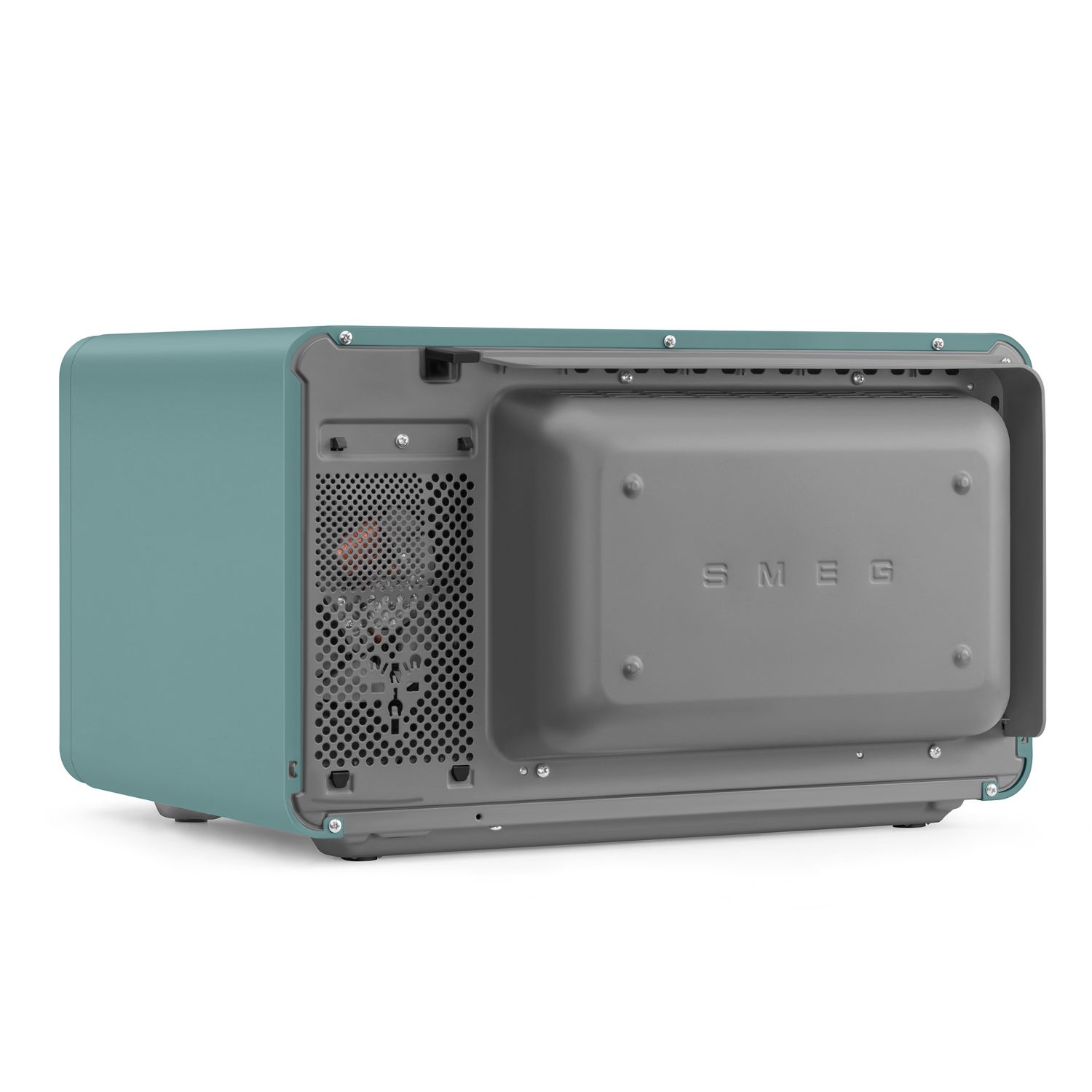 SMEG - Kombi-Mikrowelle mit Air Fry MOC02 emerald green