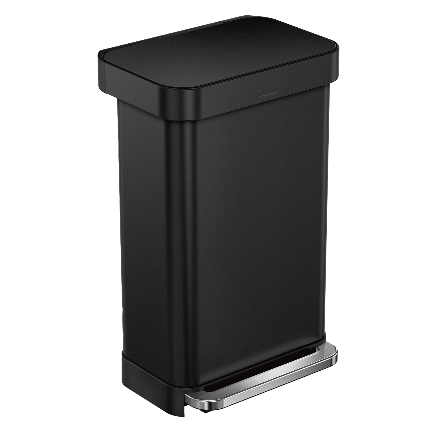 simplehuman treteimer 45 l schwarz 98311