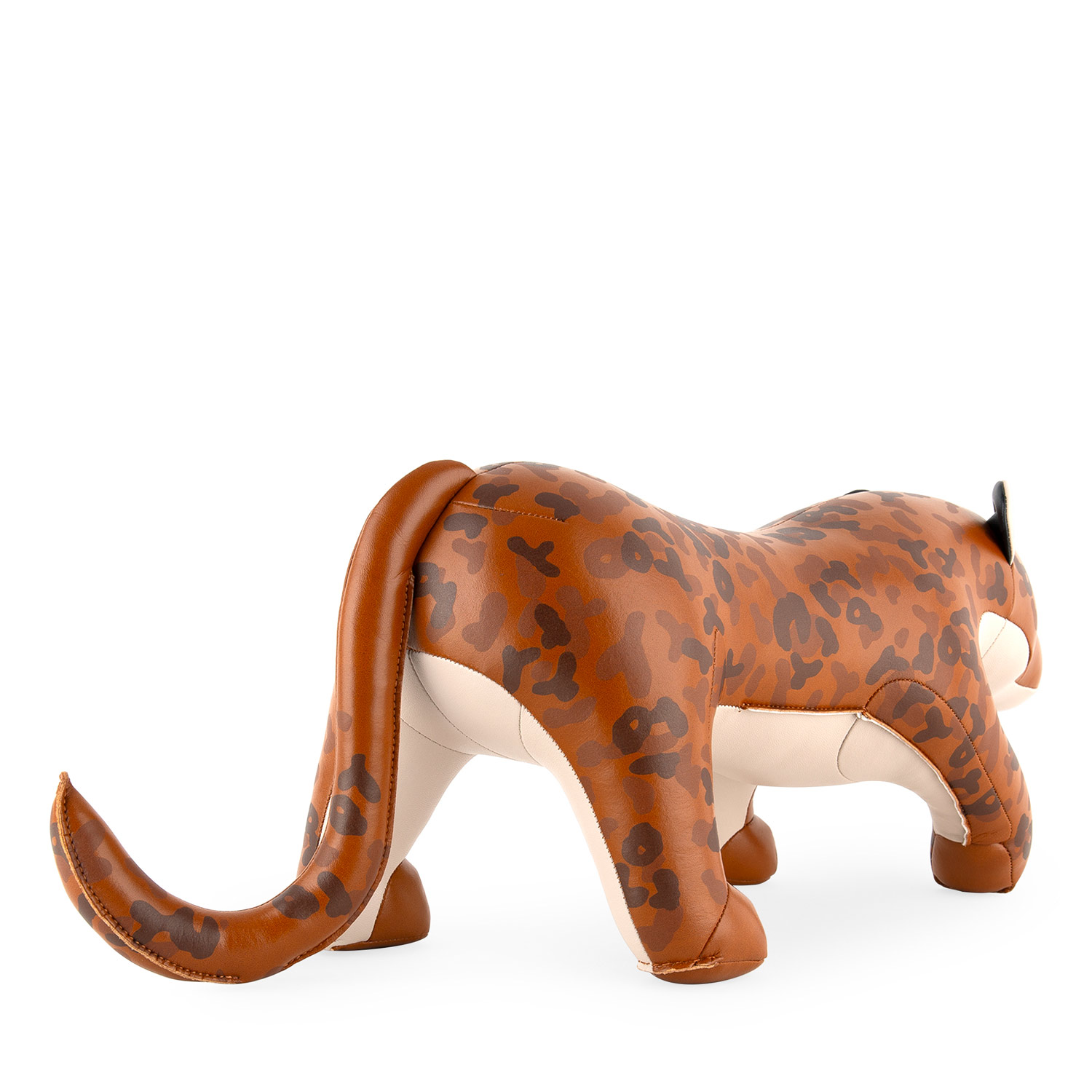 Züny - Türstopper Leopard Ray tan with print-wheat