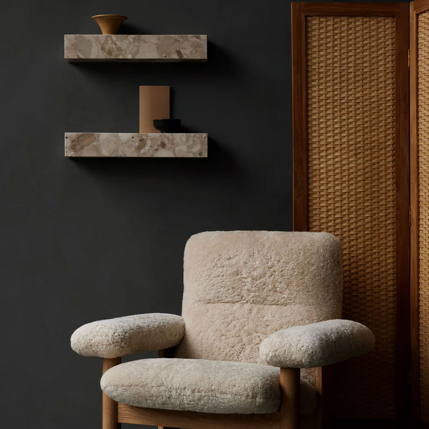 Audo - Plinth Shelf grau