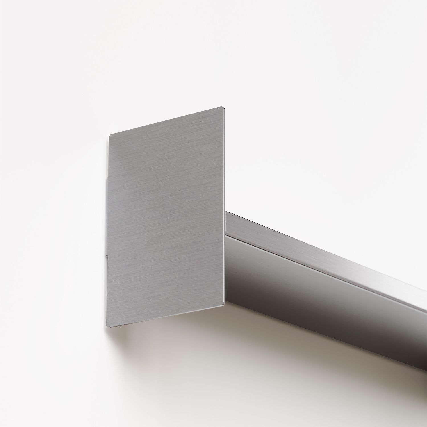 Tiptoe - PLI Slim CORE Wandregal 60x10 cm edelstahl