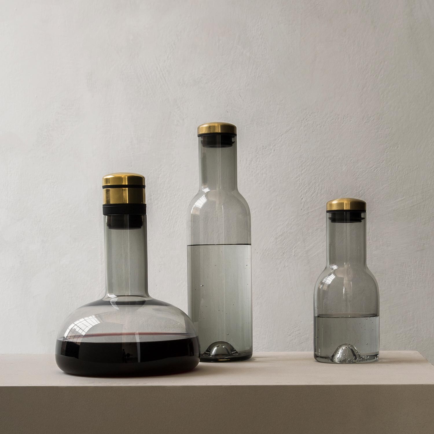 bottle karaffe menu  82516