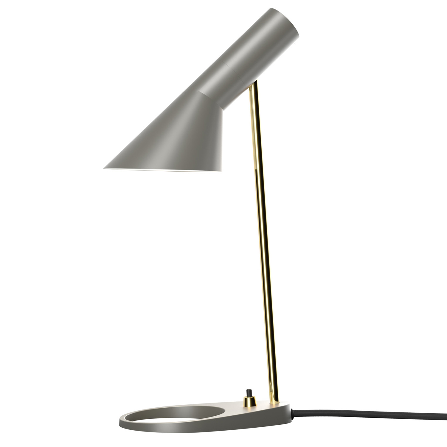 Louis Poulsen - AJ Mini Tischleuchte warm grey/brass
